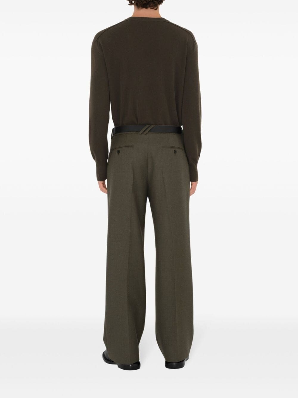 Wool Tailored Pants - 4