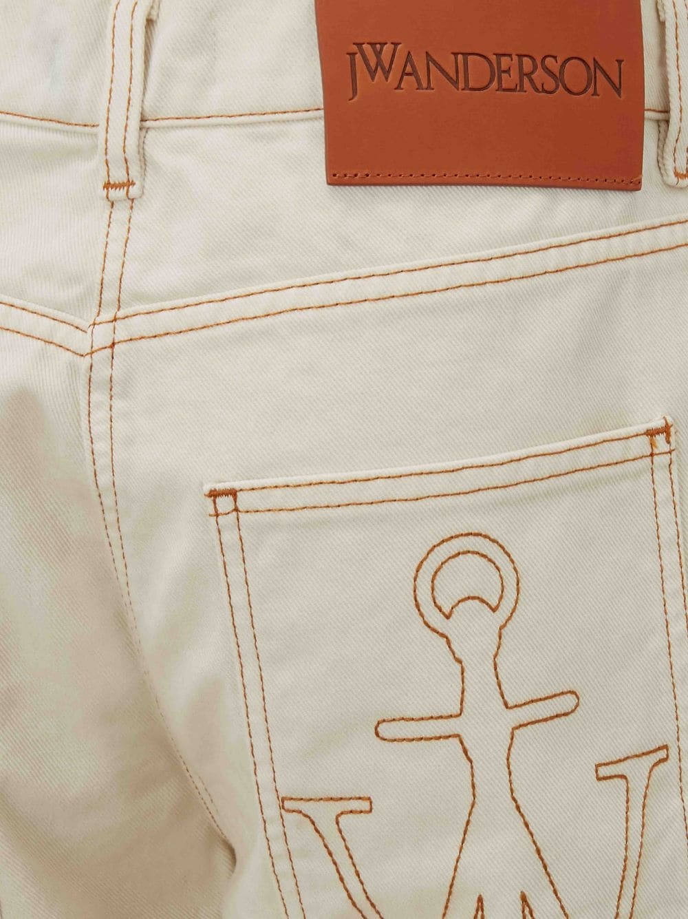 LOGO GRID TURN UP WORKWEAR JEANS - 5