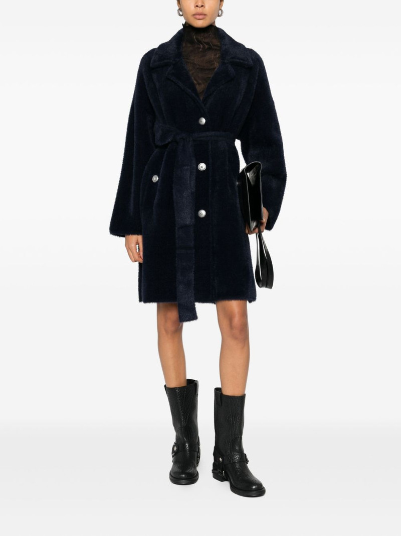 PINKO faux-fur coat outlook
