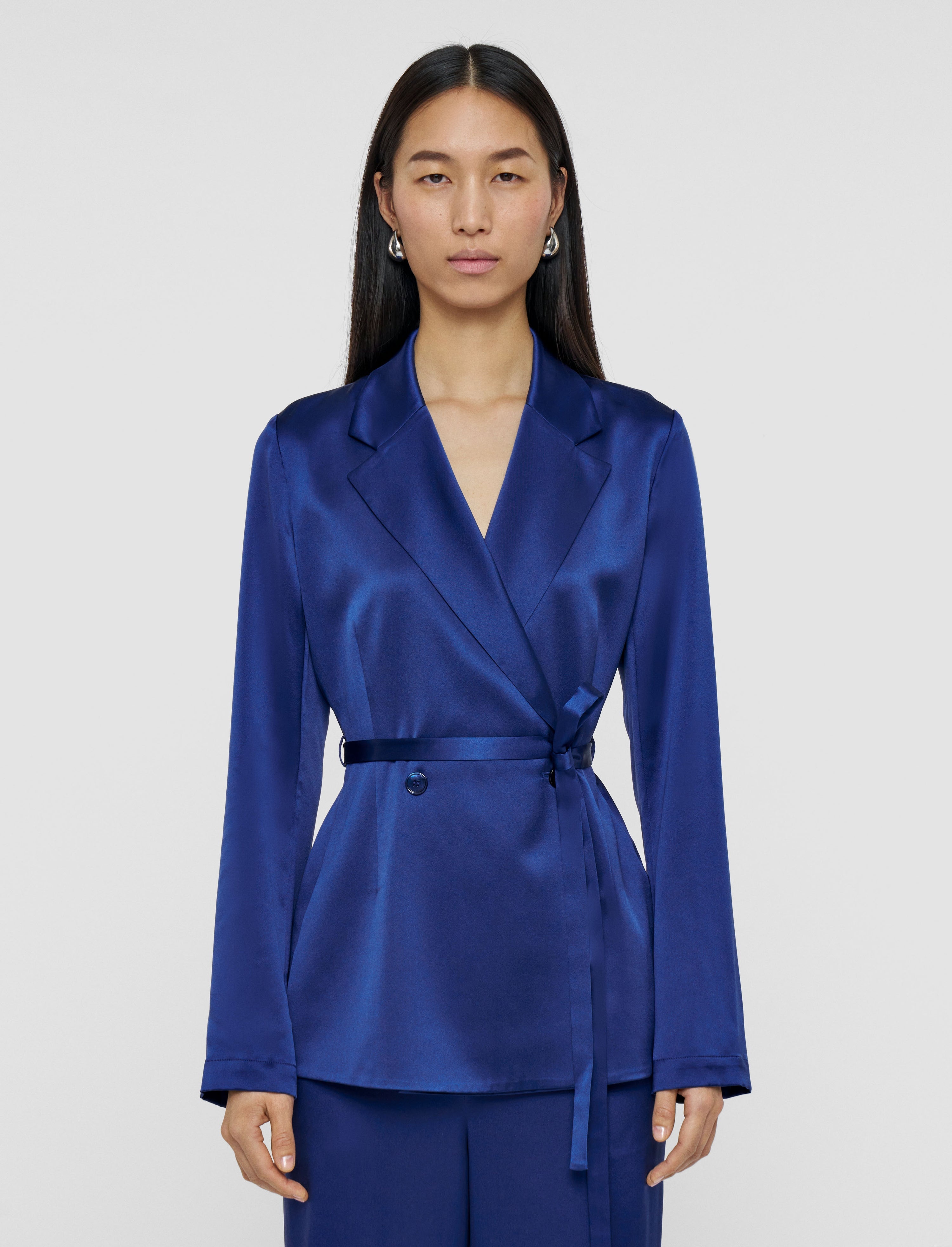 Joubert Silk Satin Jacket - 3