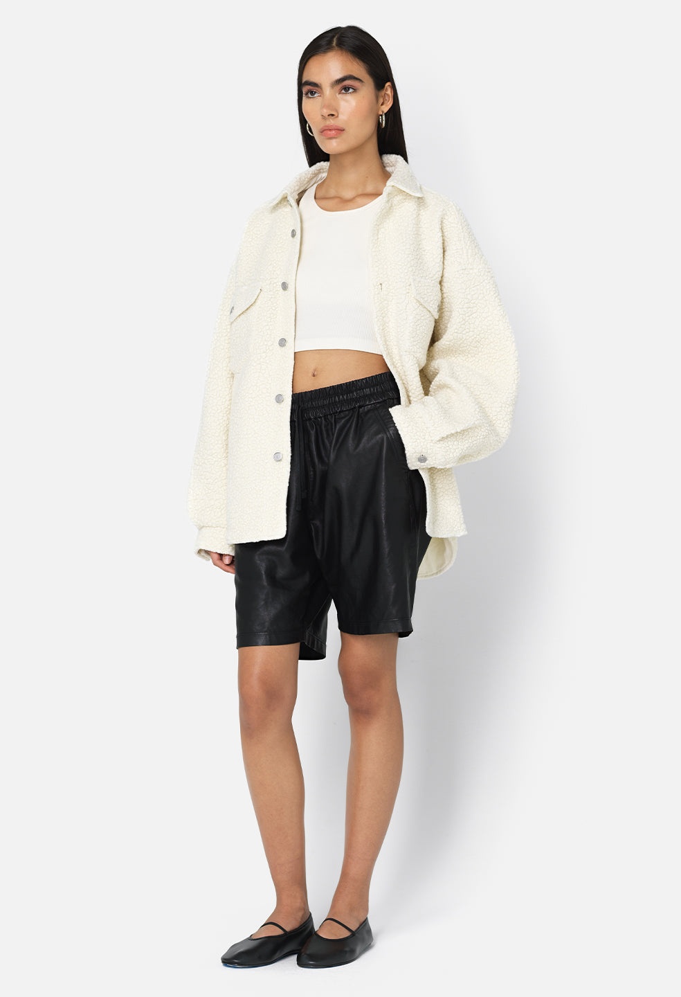 HUDSON FLEECE COAT - 4