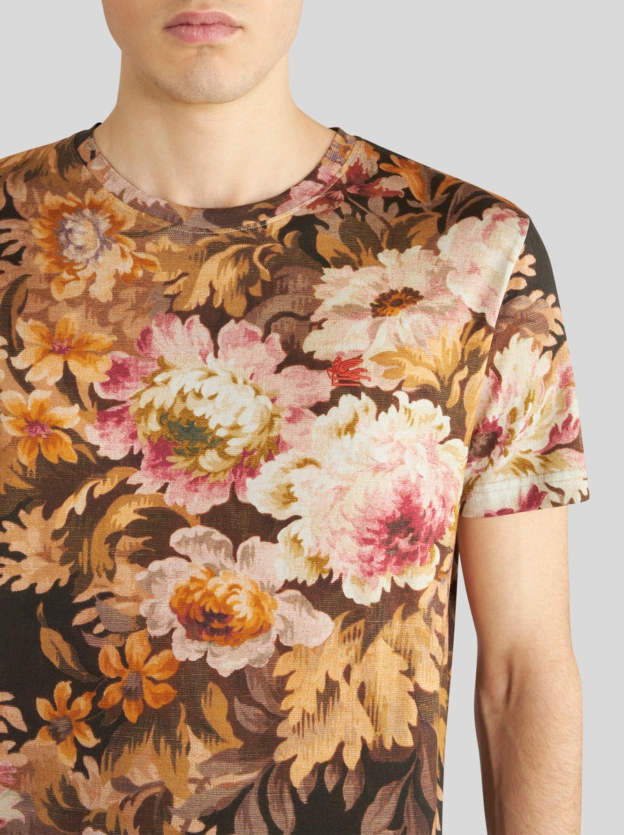 FLORAL PRINT T-SHIRT - 3