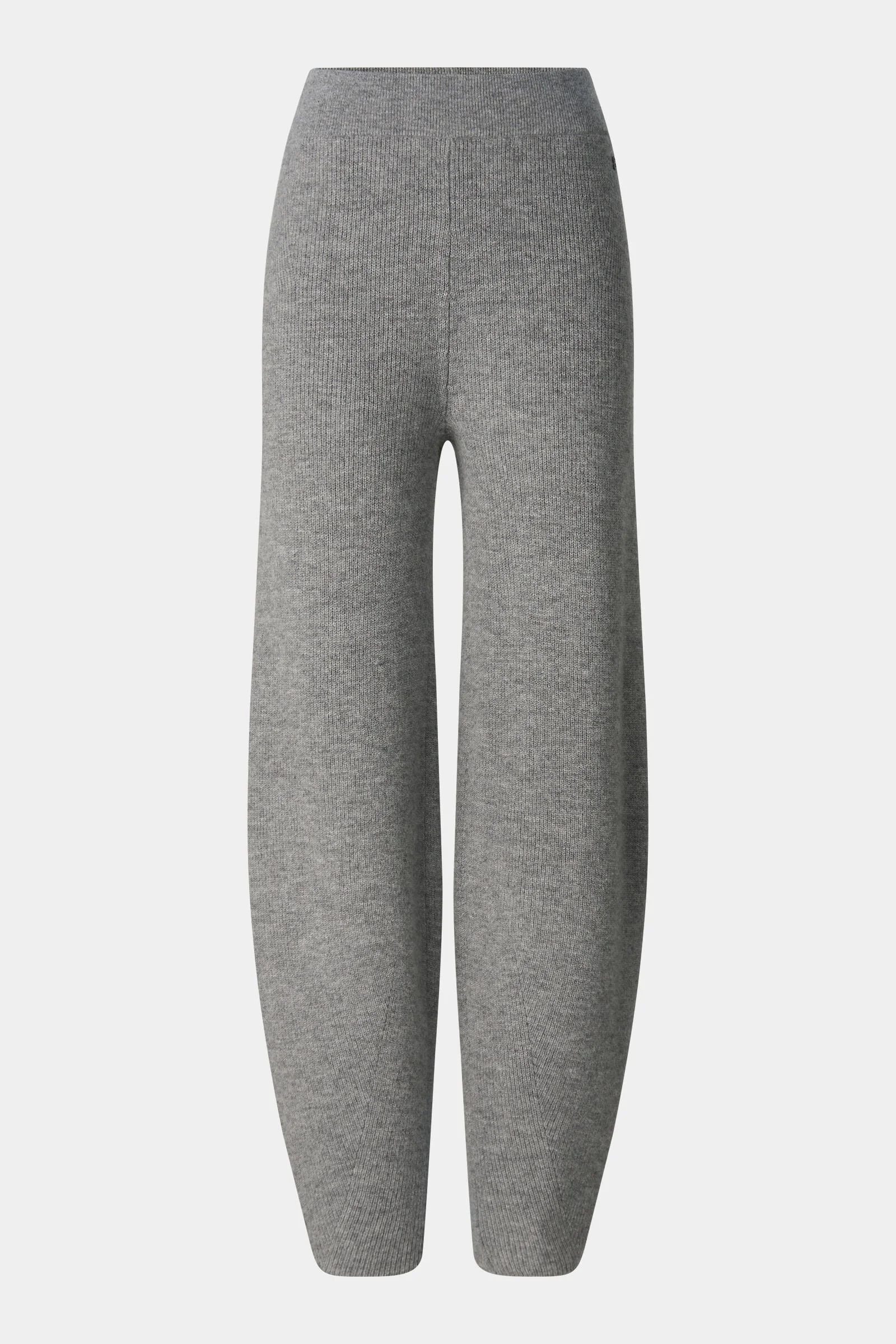 Luana Virgin Wool Knit Pants in Gray - 1