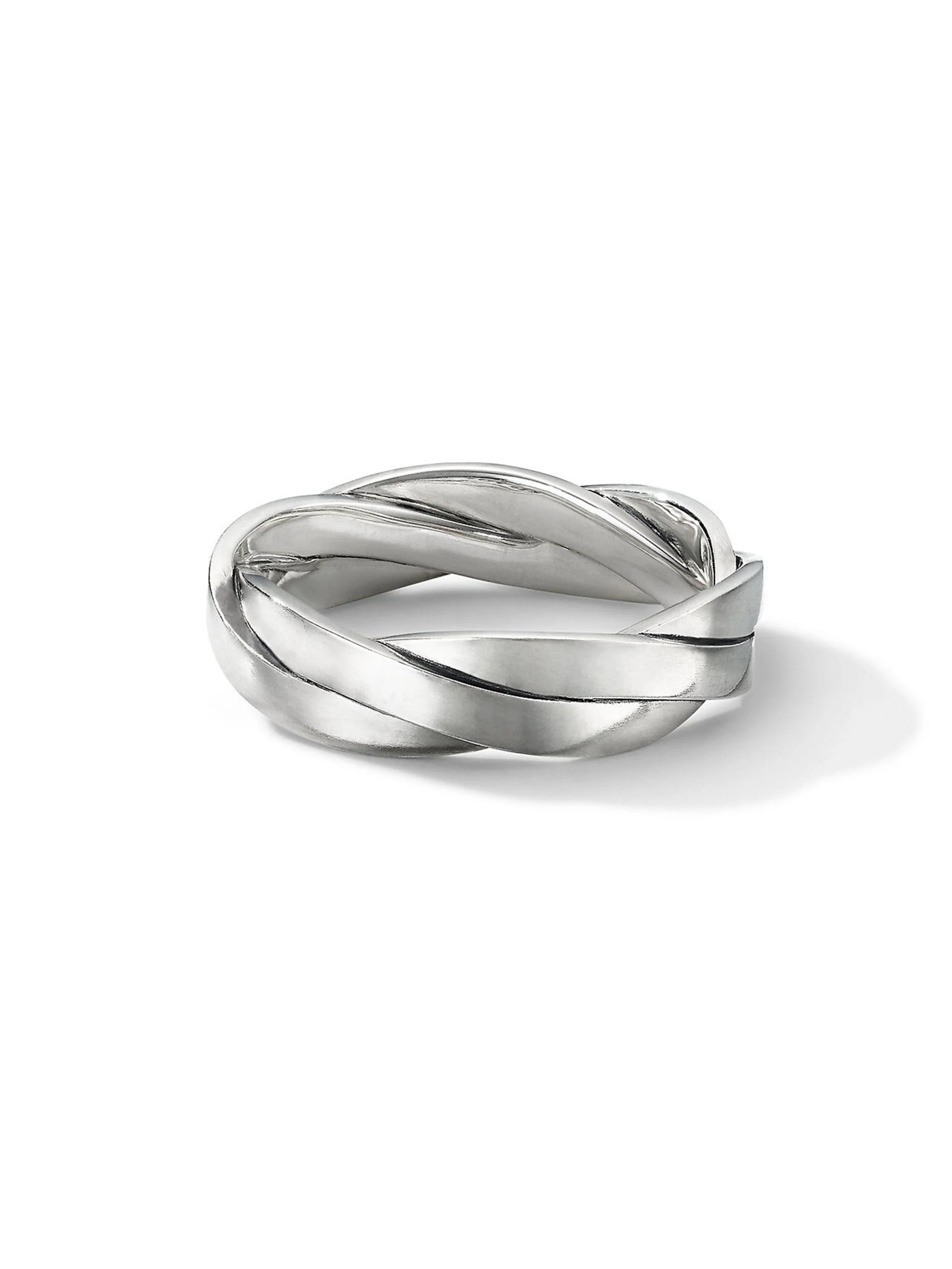 Men's DY Helios Band Ring in Sterling Silver, 6mm - Sterling Silver - 1