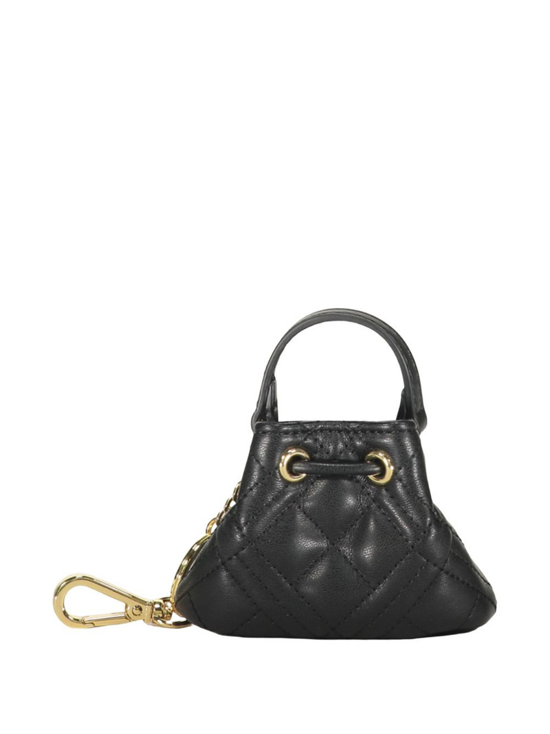 Moschino quilted-bag keyring outlook