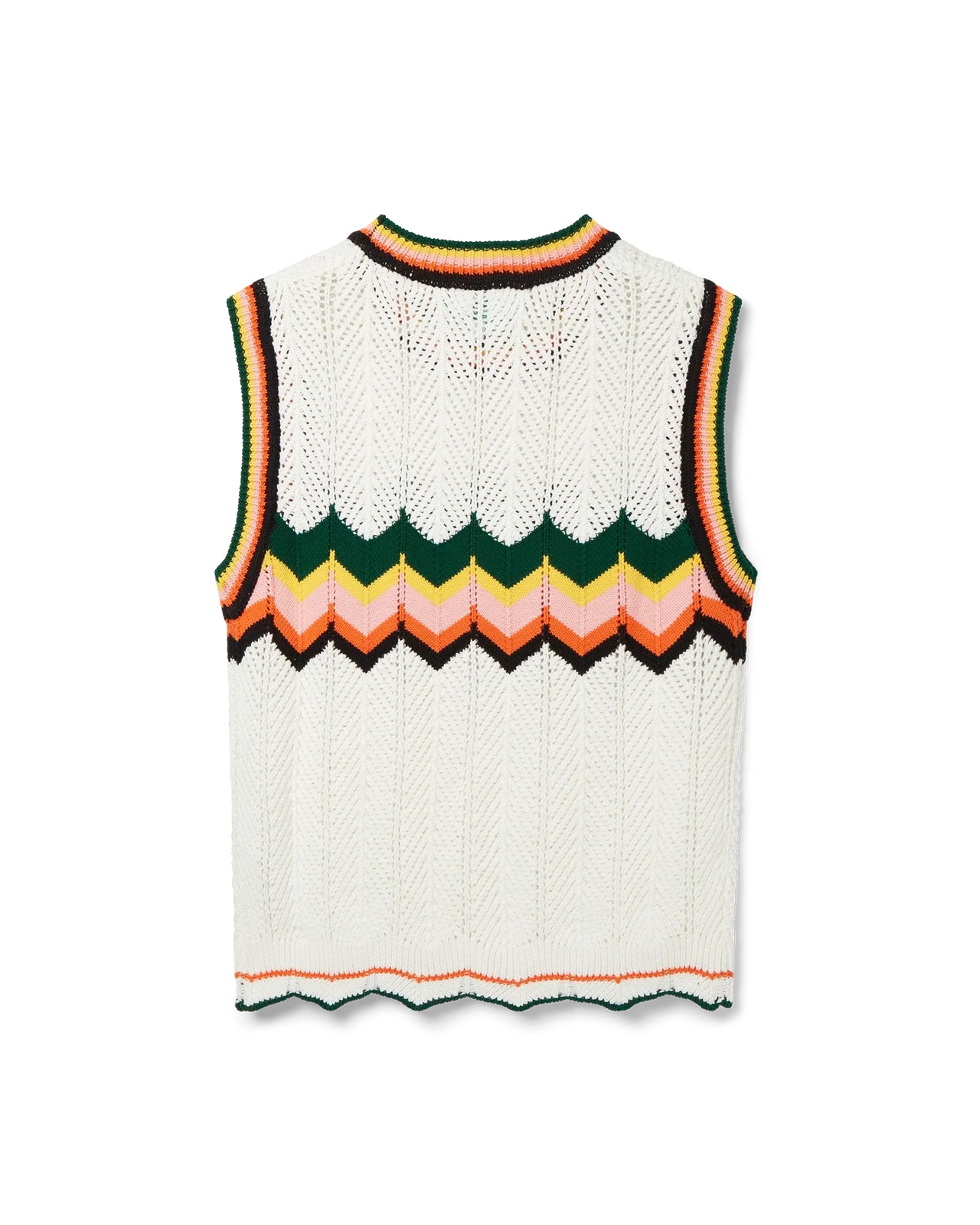 Chevron Lace Vest - 2