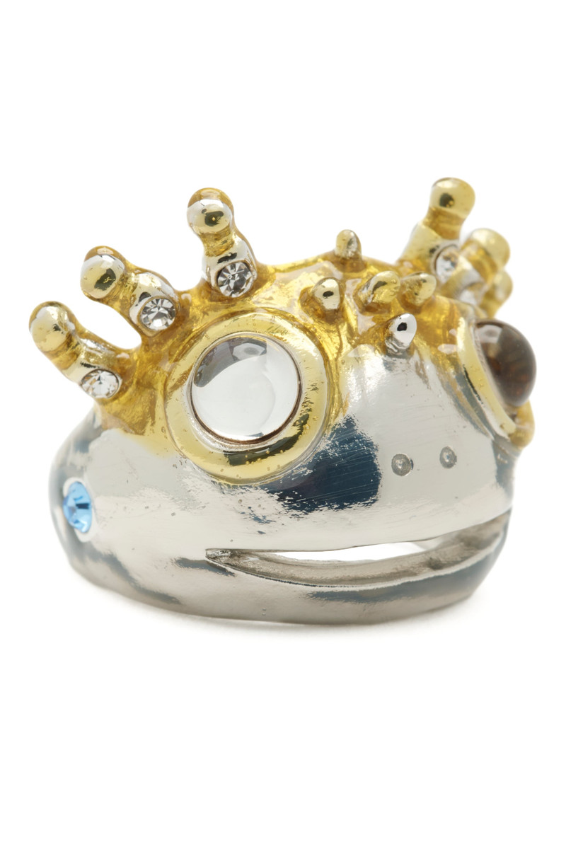 Collina Strada SILVER GOLD AXOLOTL RING outlook