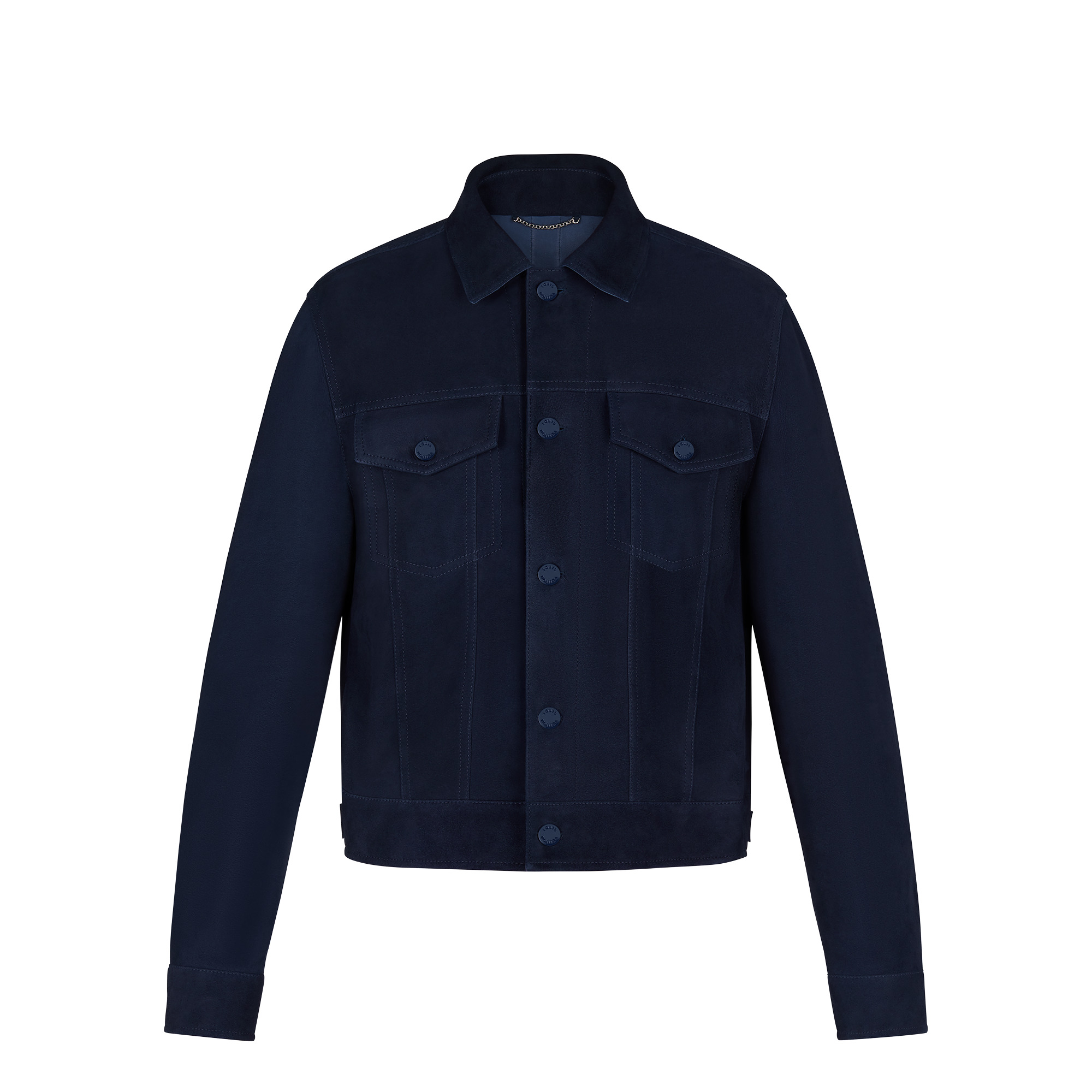 Suede Denim Jacket - 1