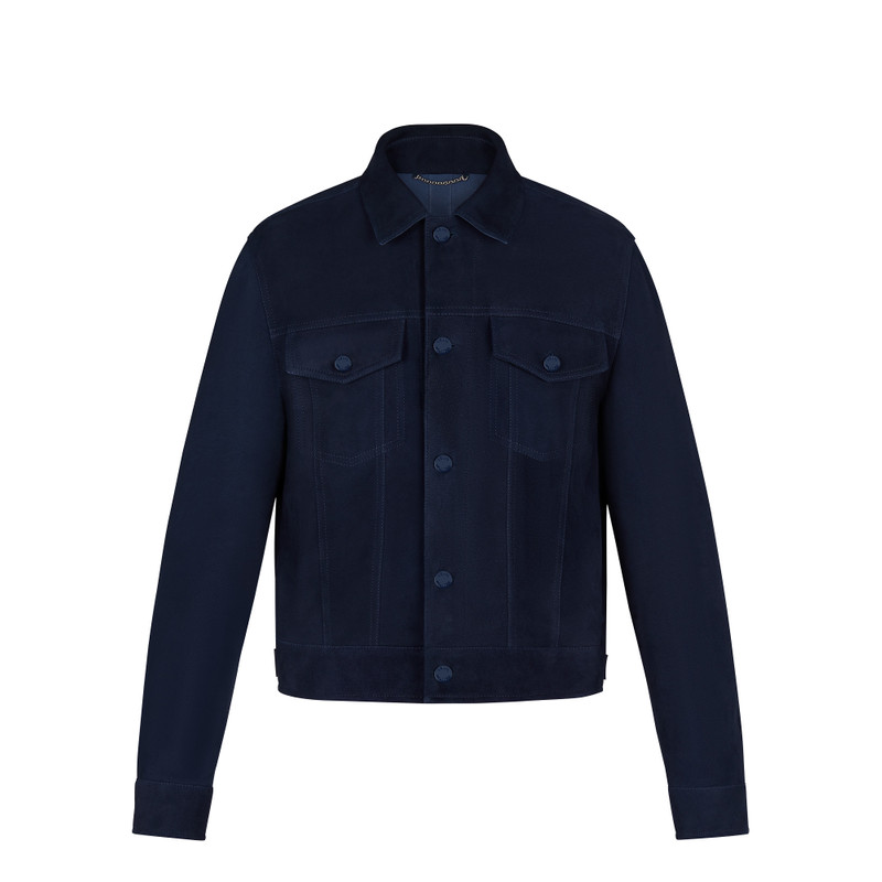 Suede Denim Jacket 1