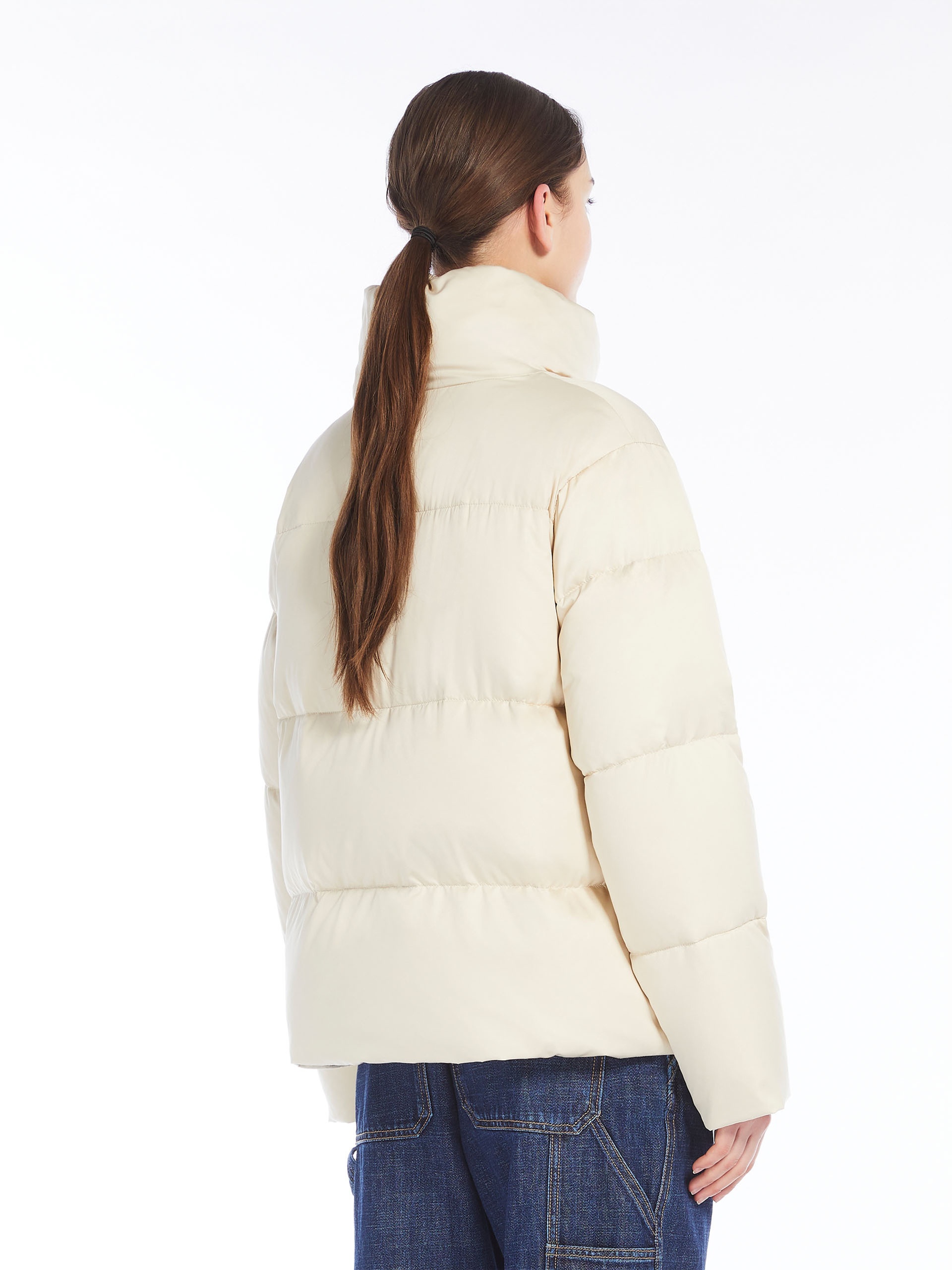 GIRAFFA Water-repellent satin down jacket - 4