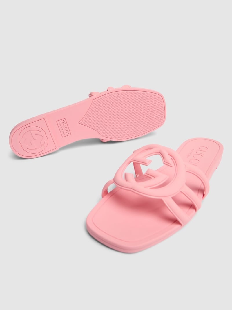 Palma rubber slide sandals - 4