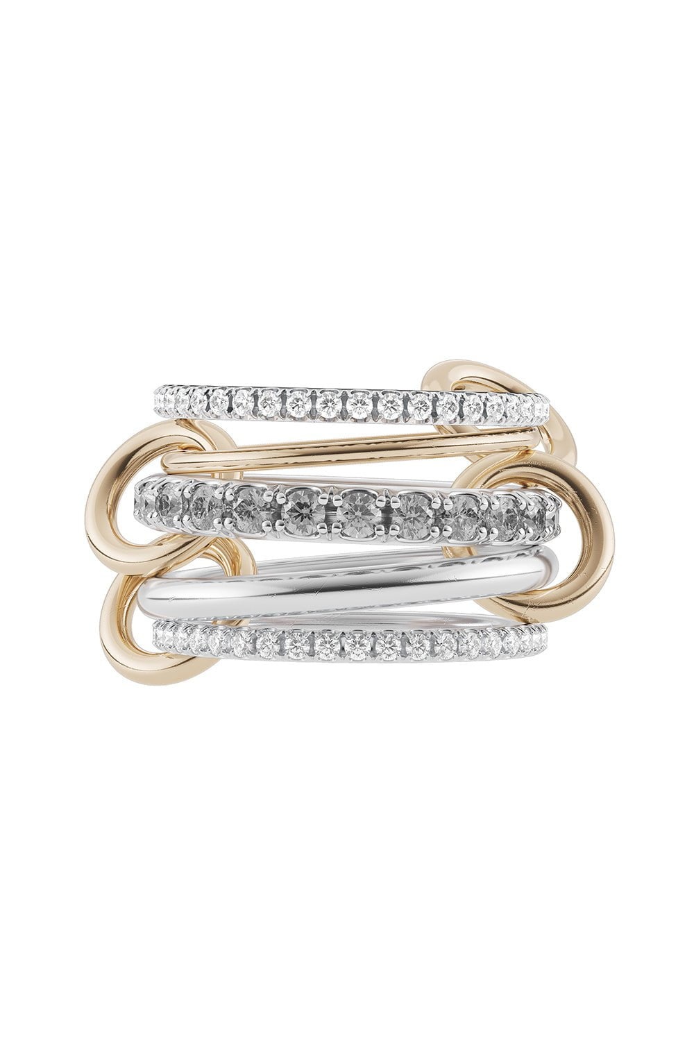 Aquarius SG Gris Five Link Ring - 1