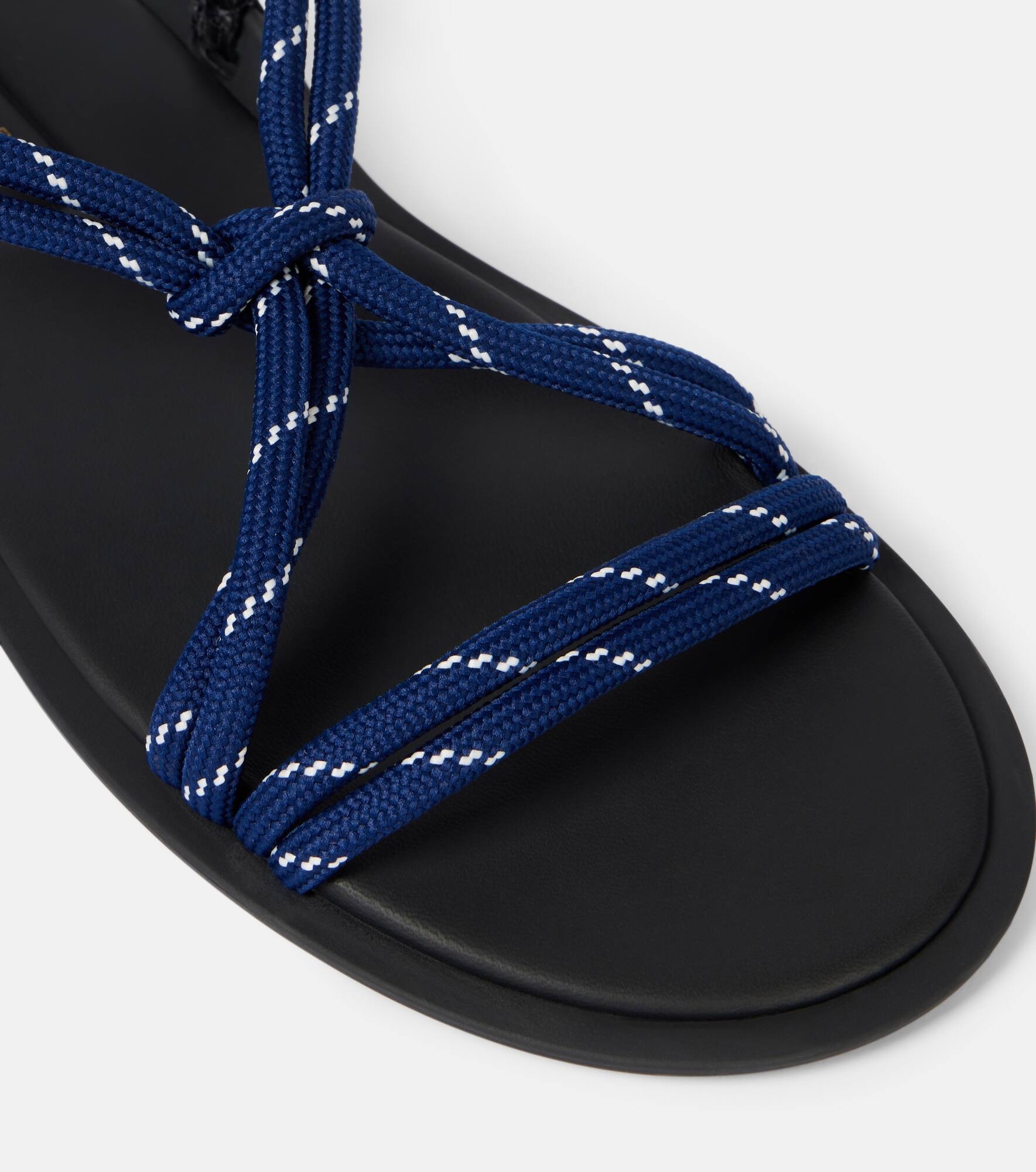 Rivière leather-trimmed sandals - 5