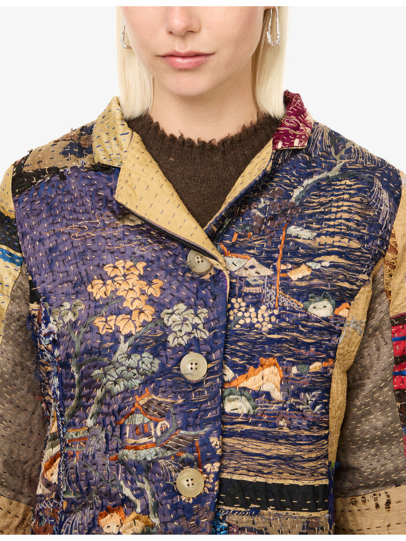 Patchwork Rawan Woven Jacket 6