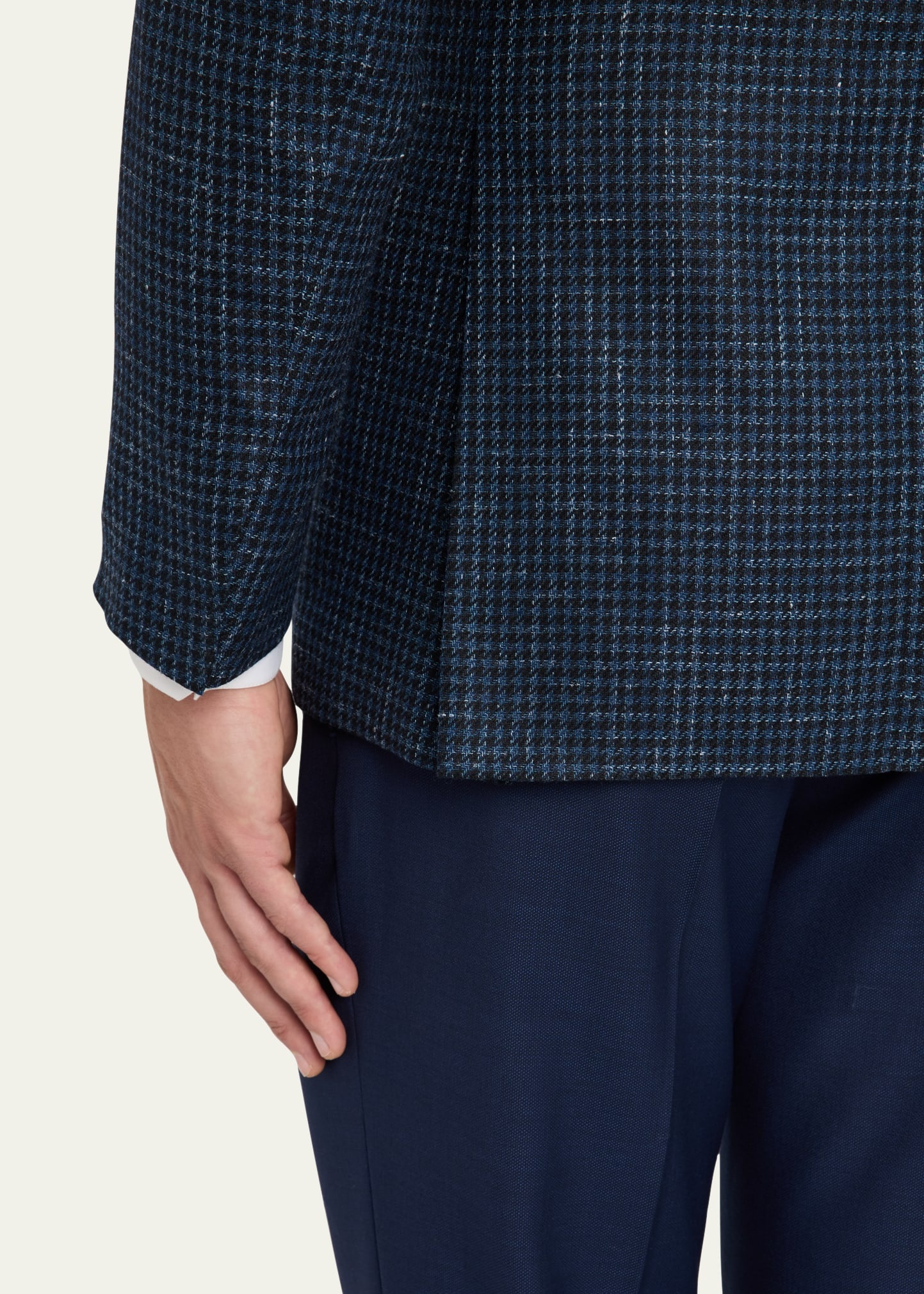 Men's Houndstooth Check Sport Coat - 8