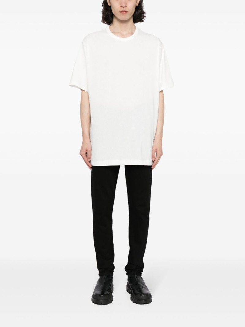 Yohji Yamamoto short-sleeve cotton T-shirt outlook