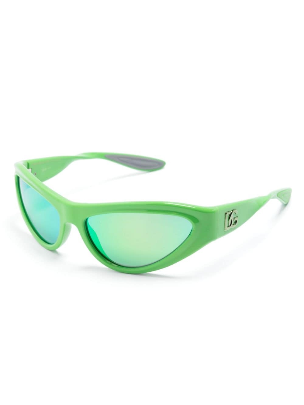 shield-frame gradient sunglasses - 2