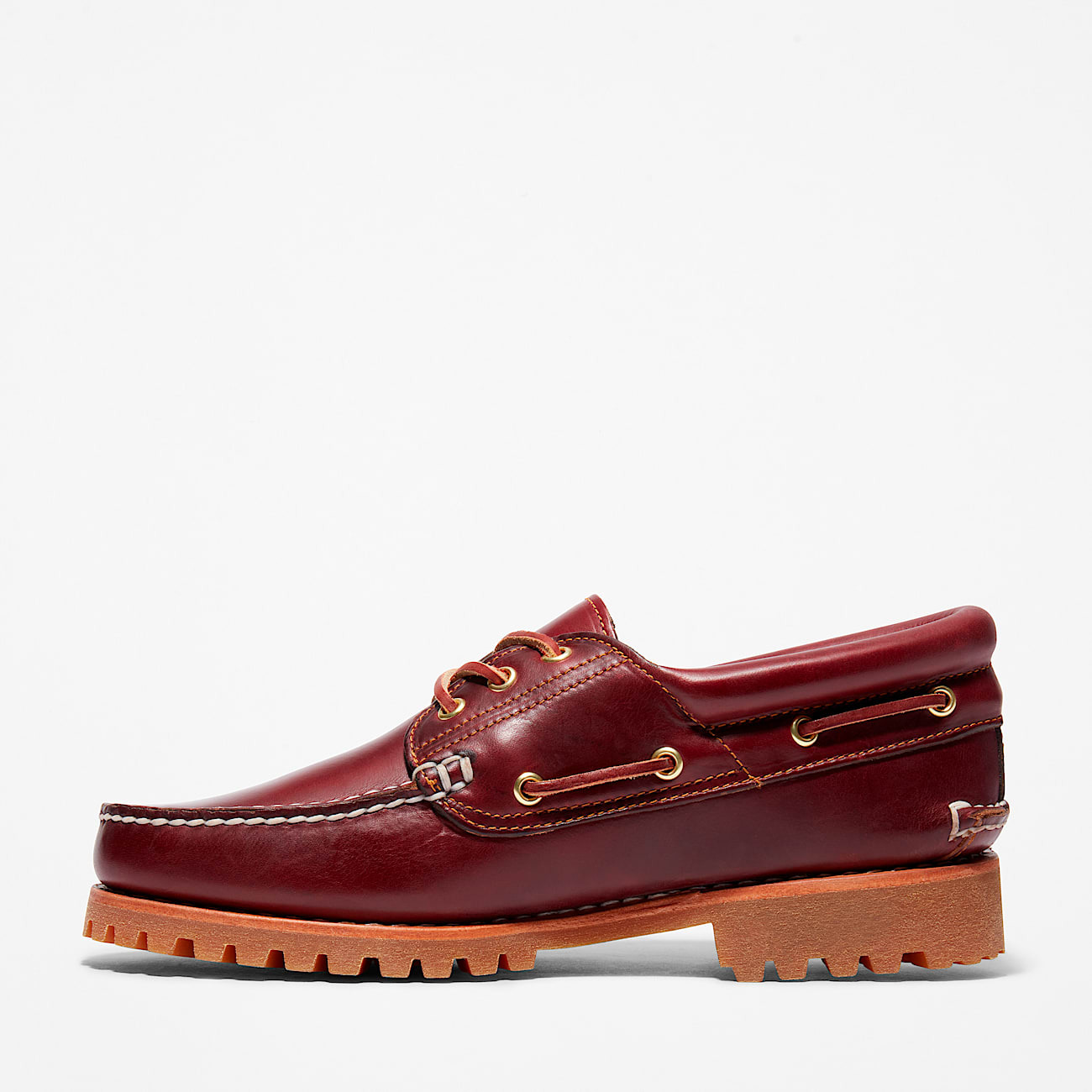 Men's Timberland® Authentics 3-Eye Boat Shoe - 8