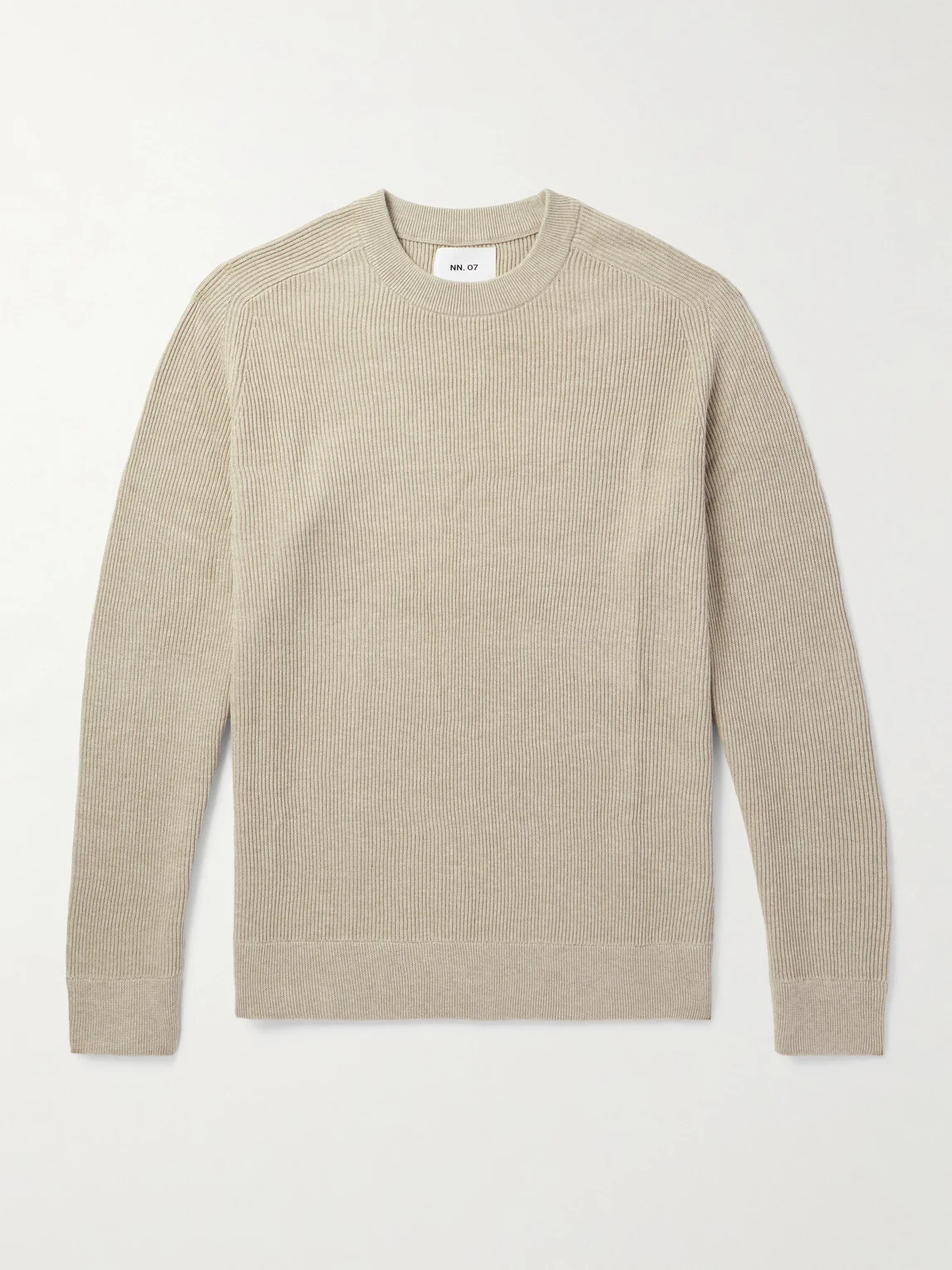 Kevin 6600 Ribbed Organic Cotton Sweater - 1