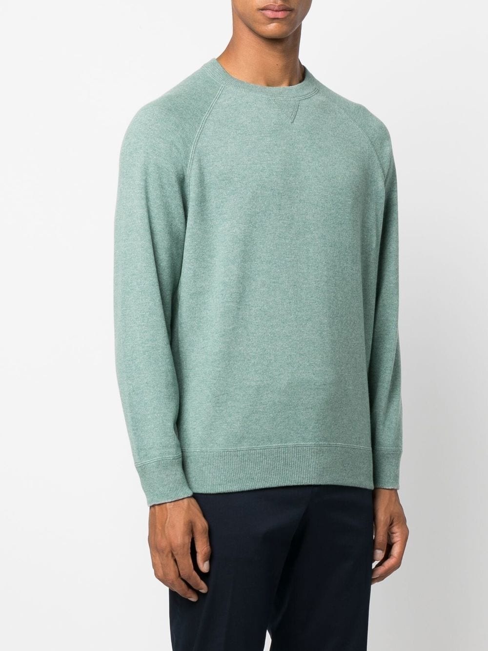 crew neck pullover sweater - 3