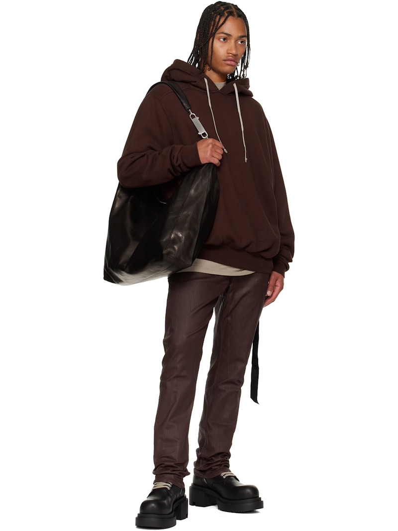 Rick Owens DRKSHDW Taupe Concordians Jumbo SS T-shirt outlook