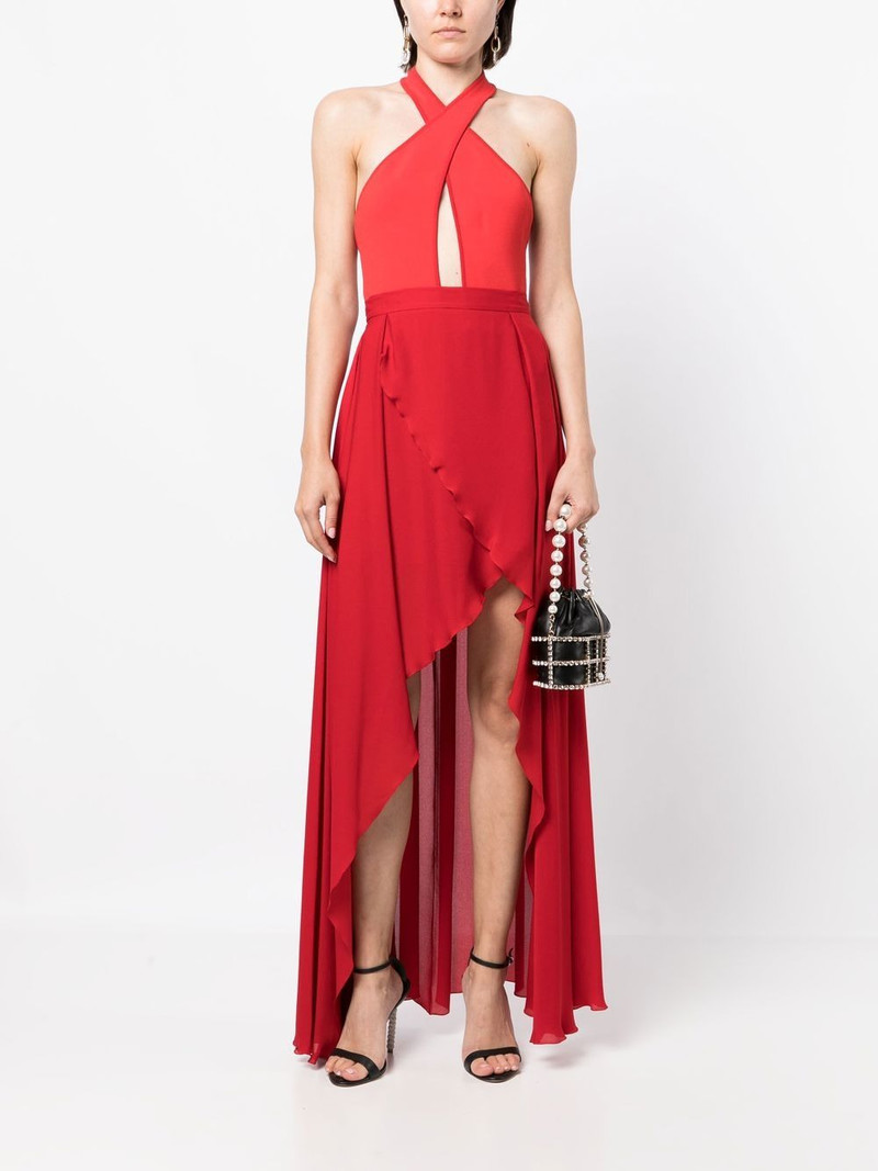 ELIE SAAB halter keyhole body suit outlook