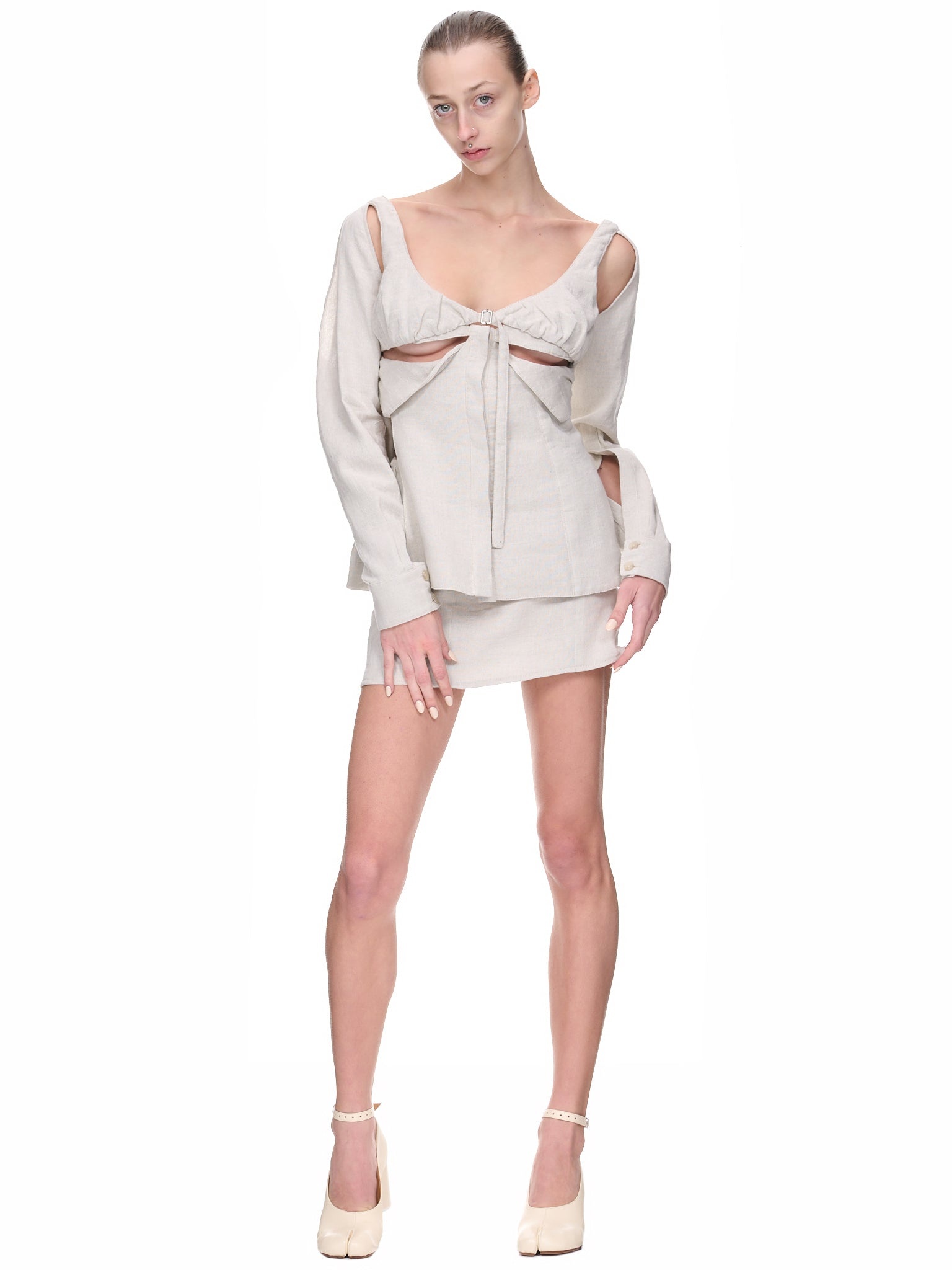 Cut-Out Chemise - 6