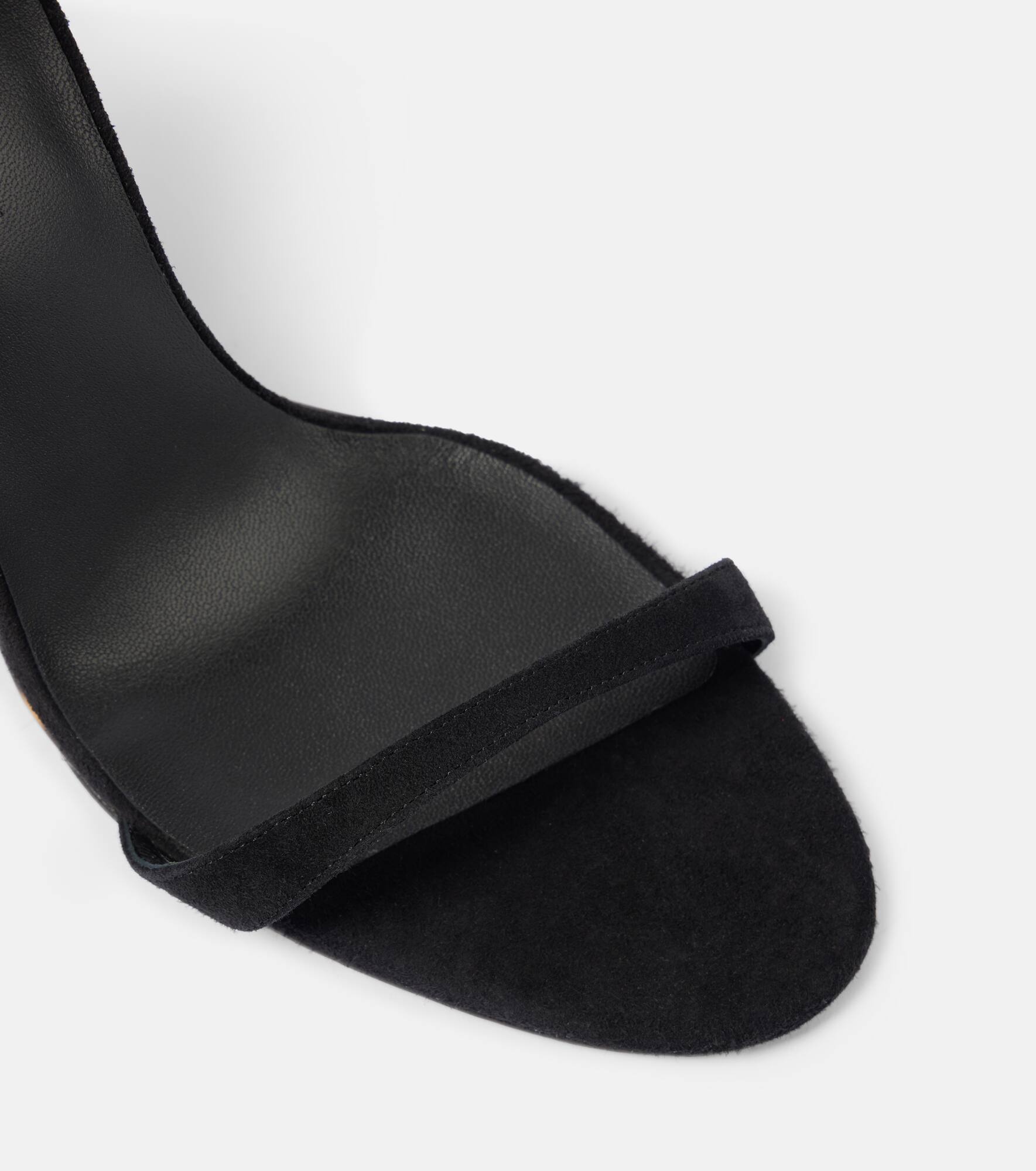 Leather wedge sandals - 5