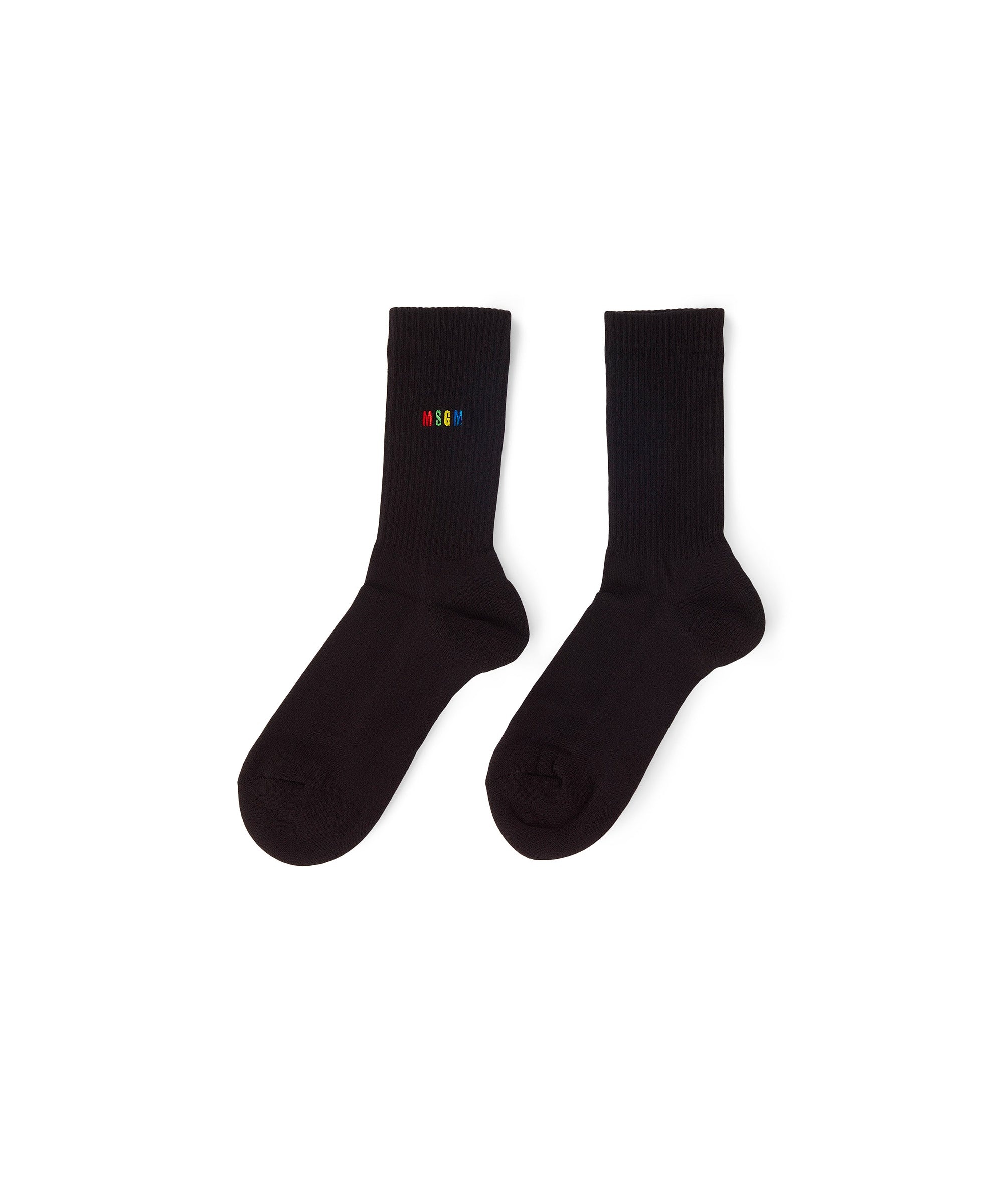 Socks with small MSGN "Rainbow" logo - 1