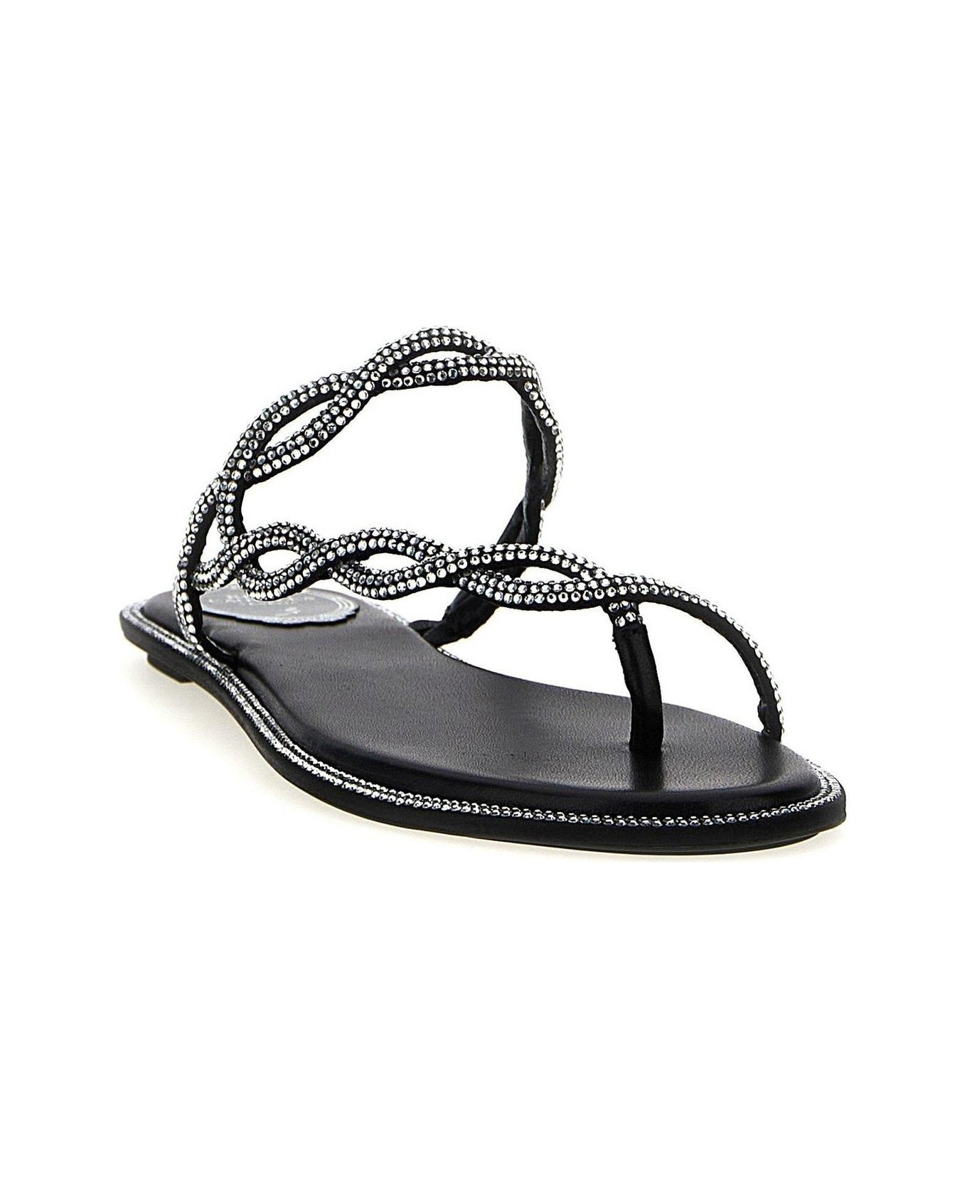 Embellished Slip-on Sandals - 2