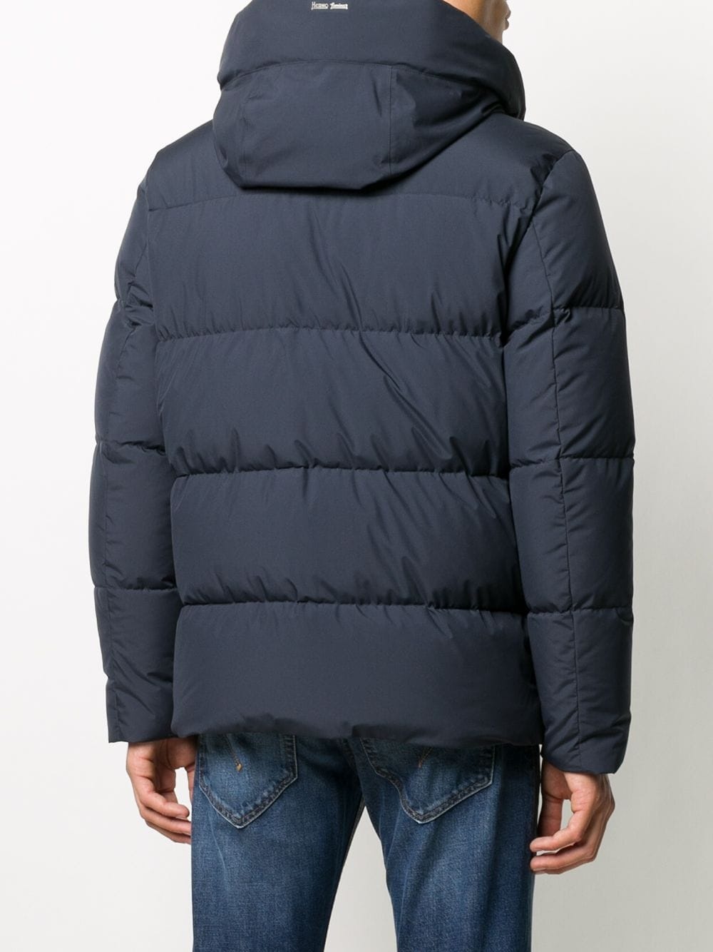 hooded down jacket - 4