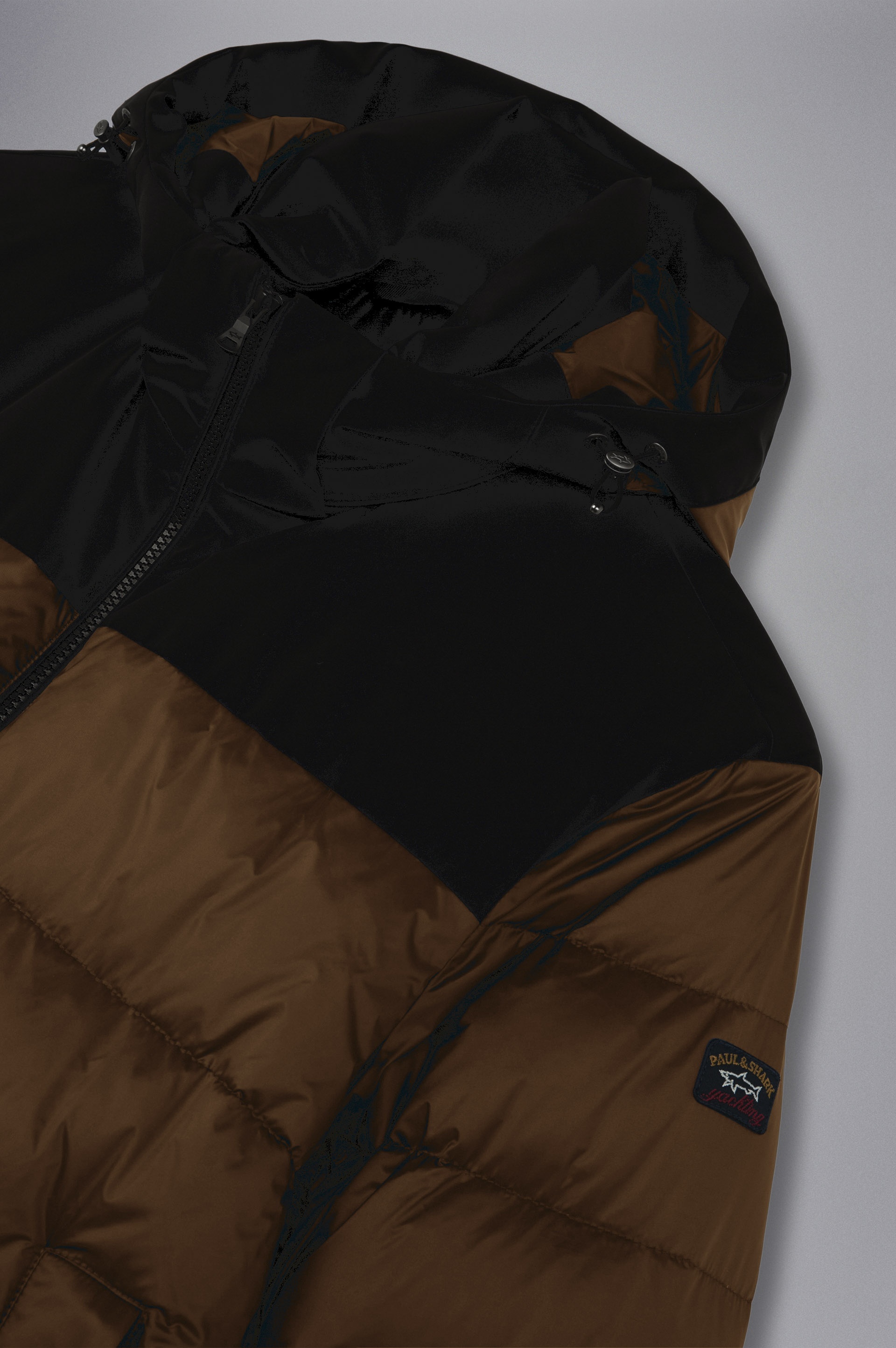 COLOR BLOCK DOWN JACKET - 5