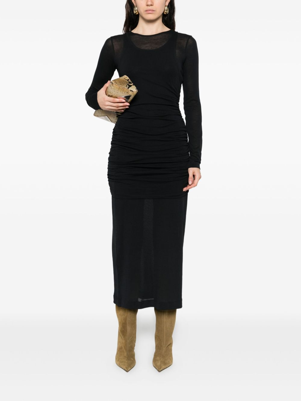 Rigel layered gathered dress - 2