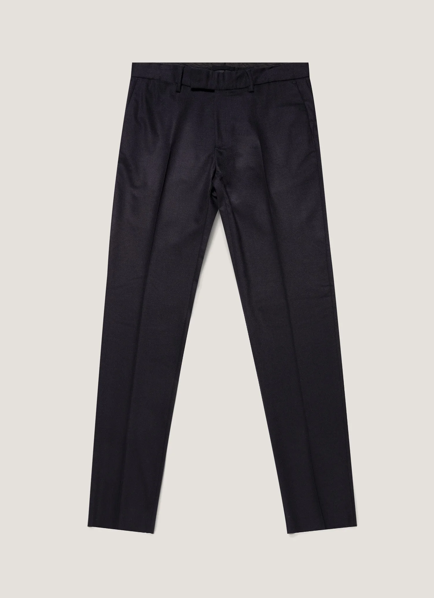 Wool Cashmere Flannel Trouser - 1