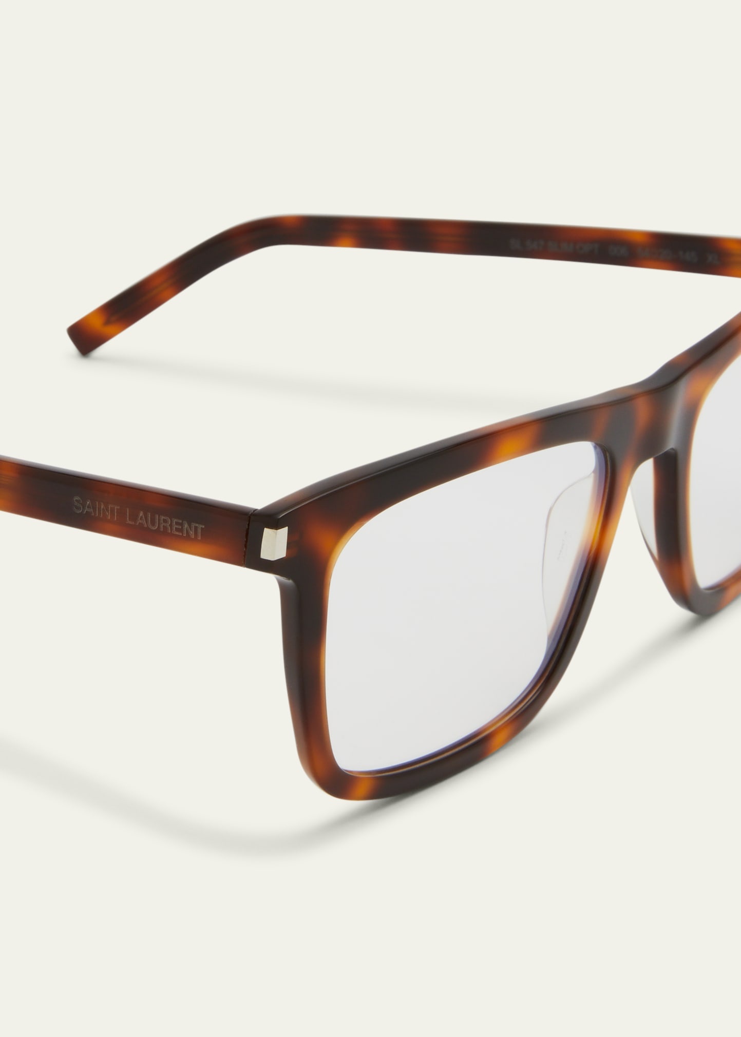 Men's Acetate Rectangle Optical Frames - 4