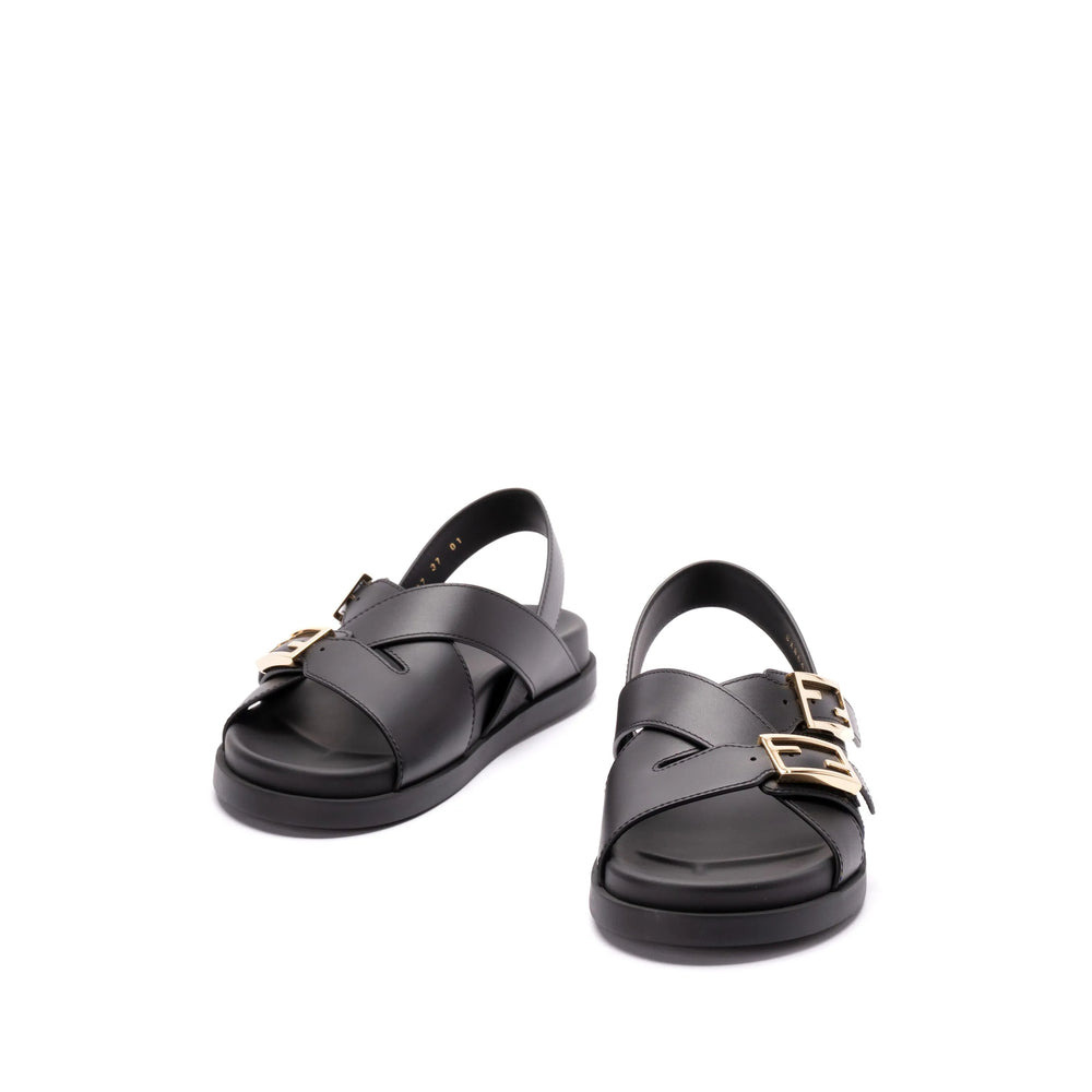 Fendi Black Sandals Women - 2