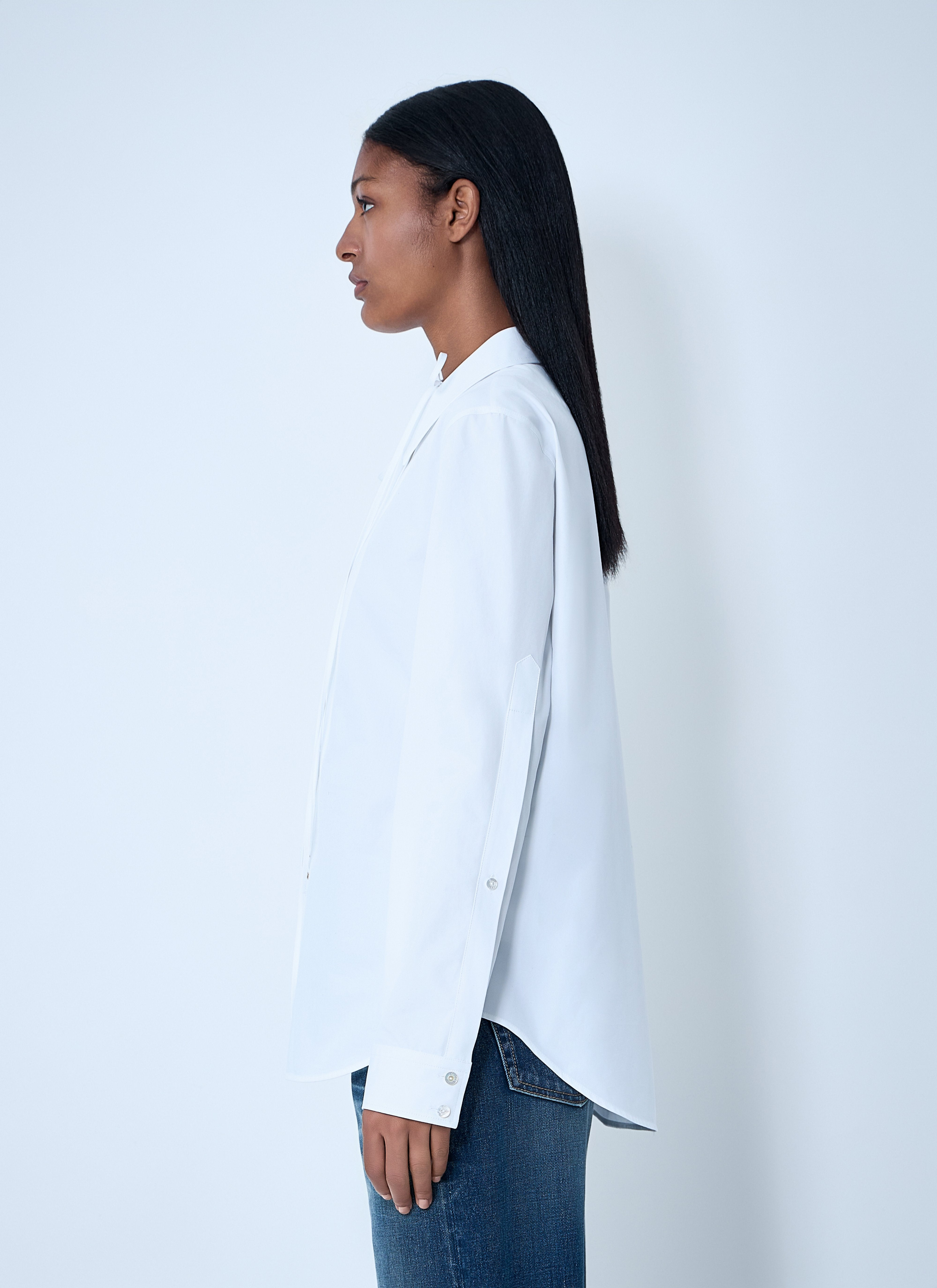 Gucci Women Button-Down Horsebit Shirt - 3