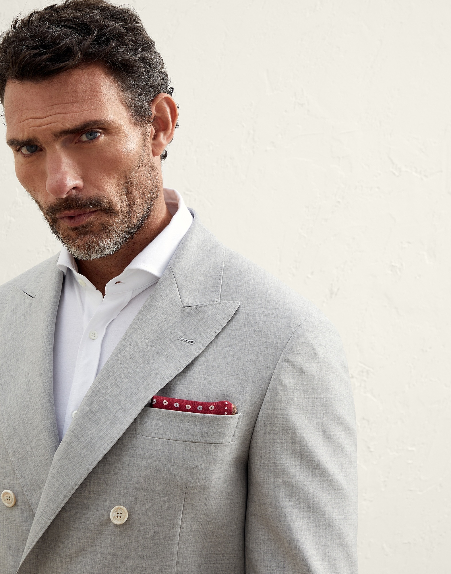 Double face silk pocket square - 3