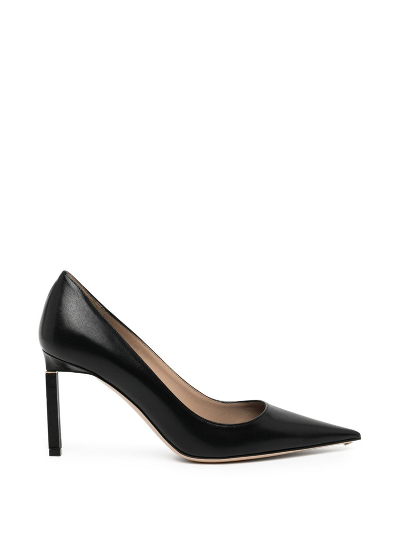 90mm leather pumps 1