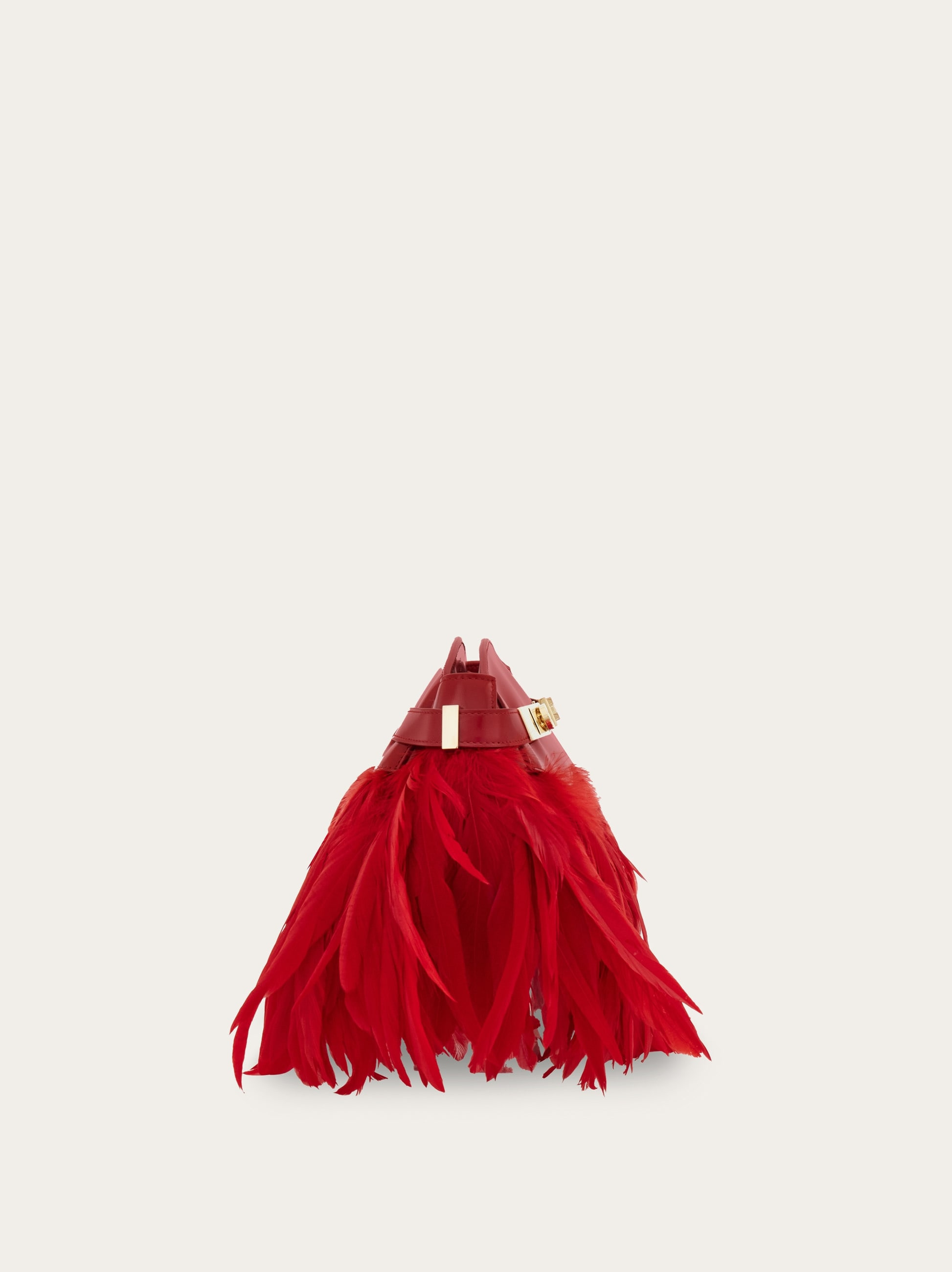 Hug soft crossbody bag with feathers (XS) - 4