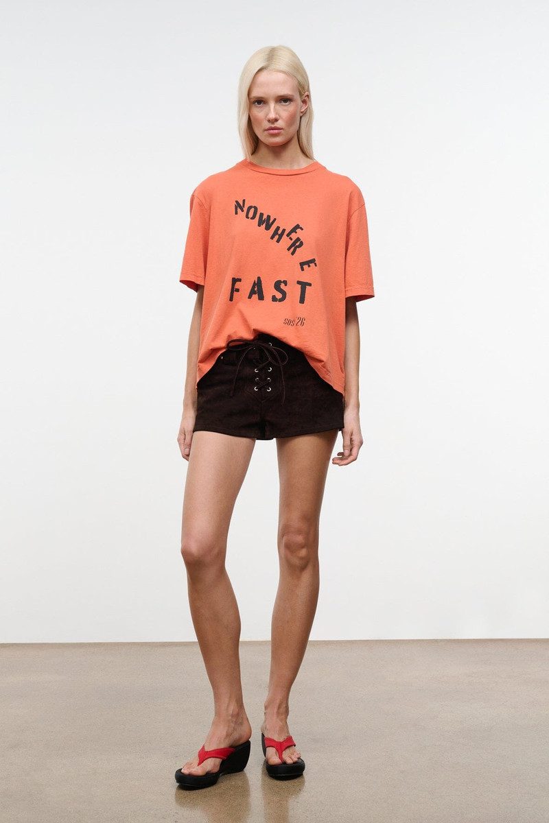 STAUD LIAM RELAXED TEE NOWHERE FAST 3