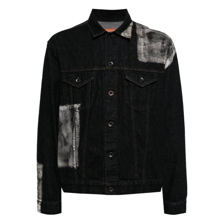Yohji Yamamoto Panelled I-Denim Jacket - 5