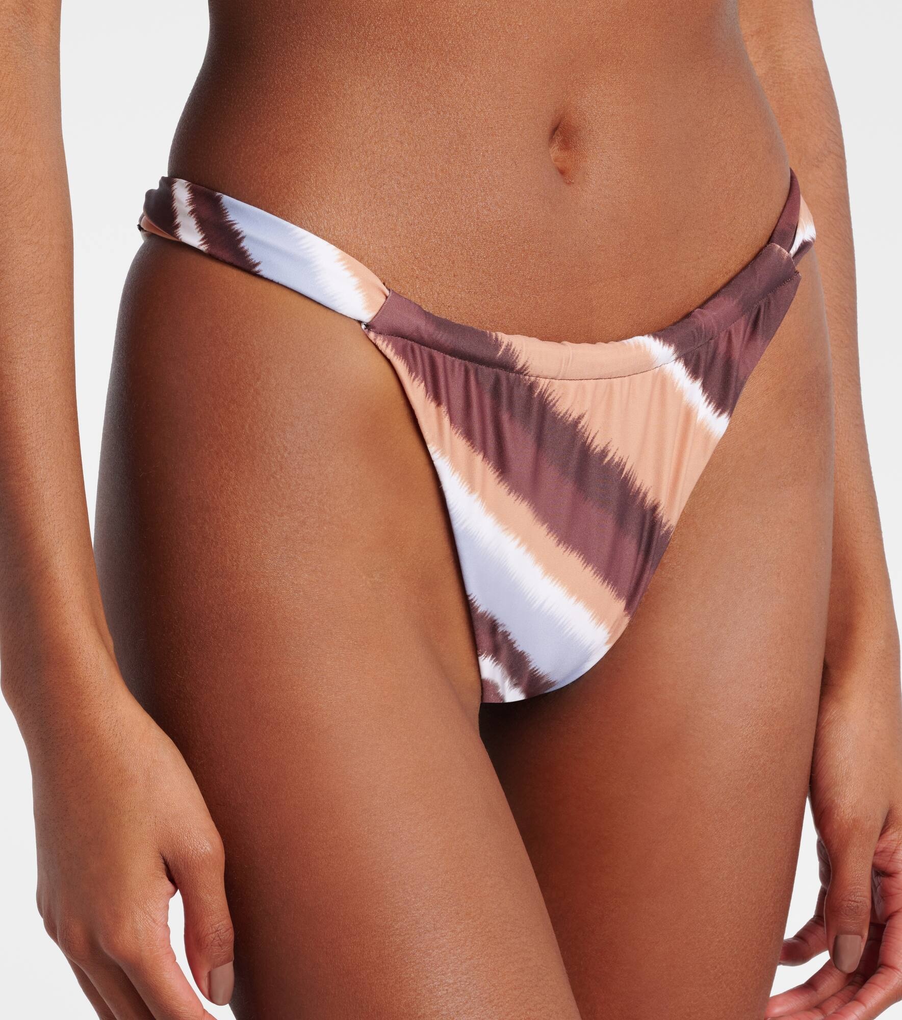 Andez striped bikini bottoms - 4