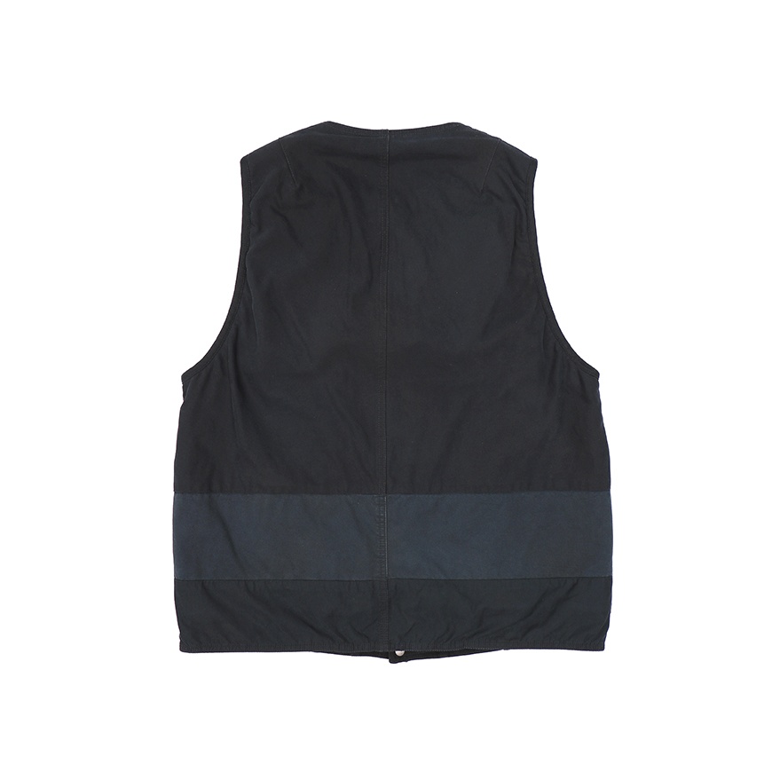 SHEEPSKIN VEST NAVY - 2