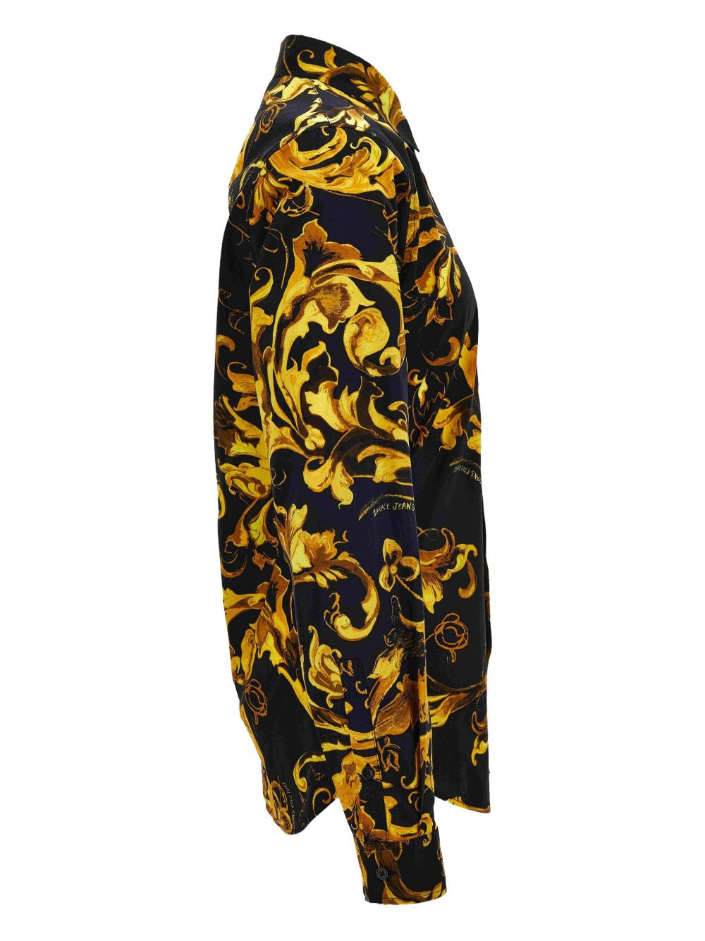 baroque-print shirt - 3