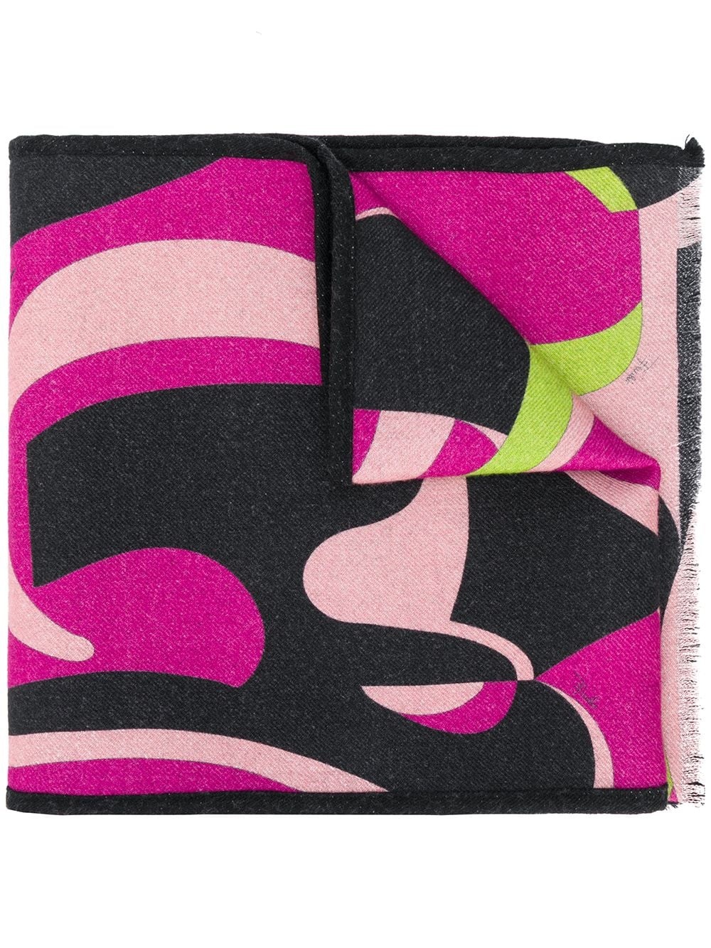 x Koché printed wool scarf - 1