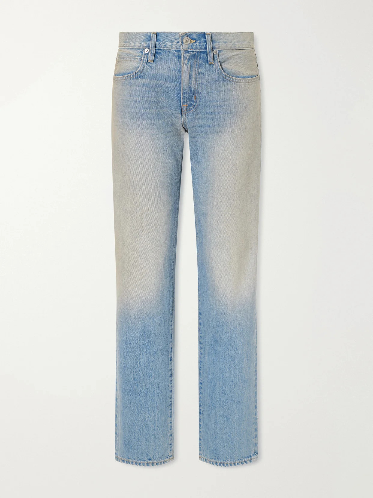 Ellie Low-rise Straight-leg Jeans - 1