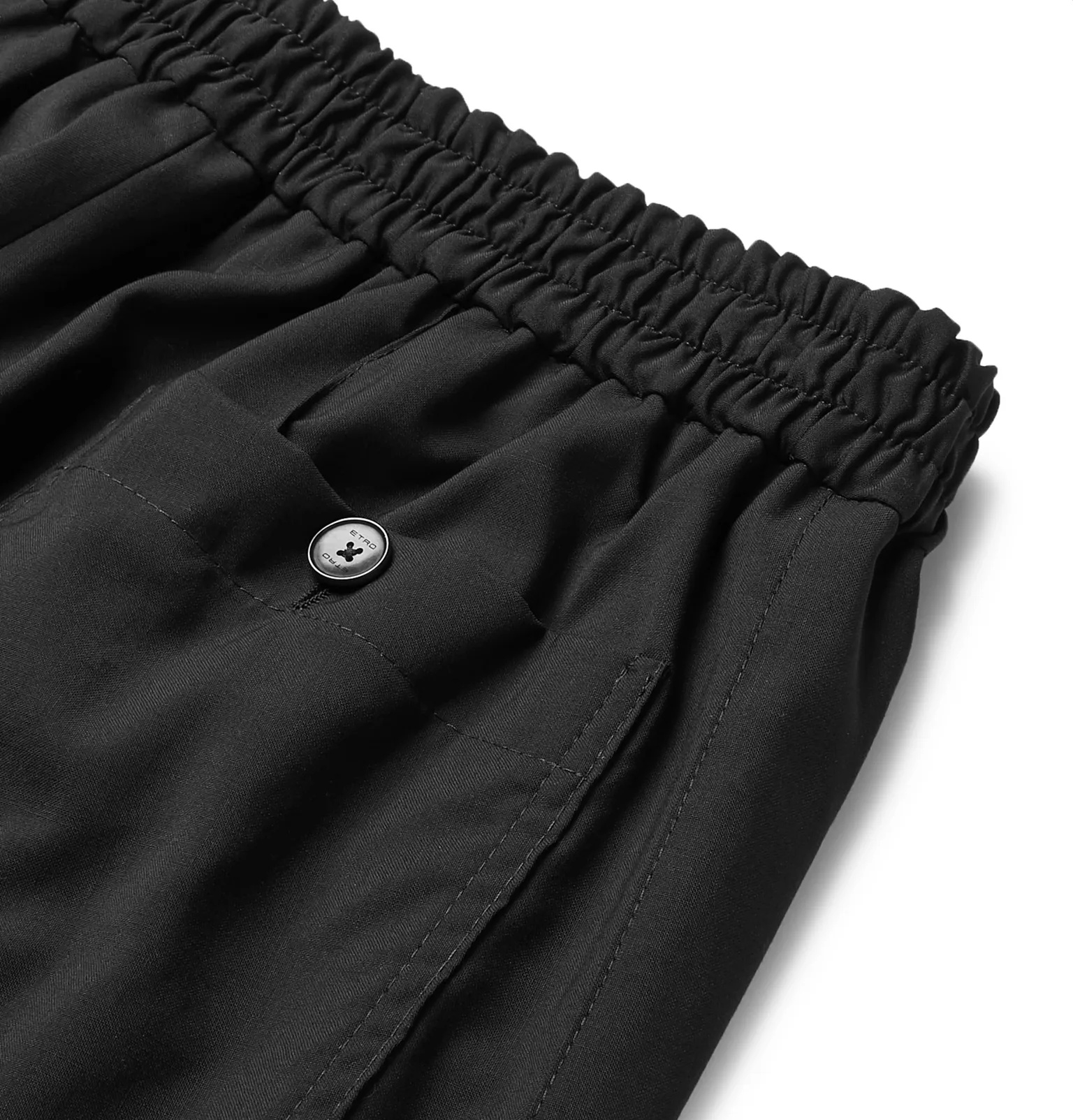 Tapered Wool Trousers - 5