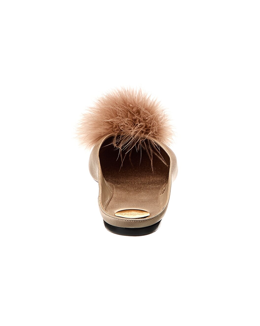 Saint Laurent Lido Satin Flat - 3