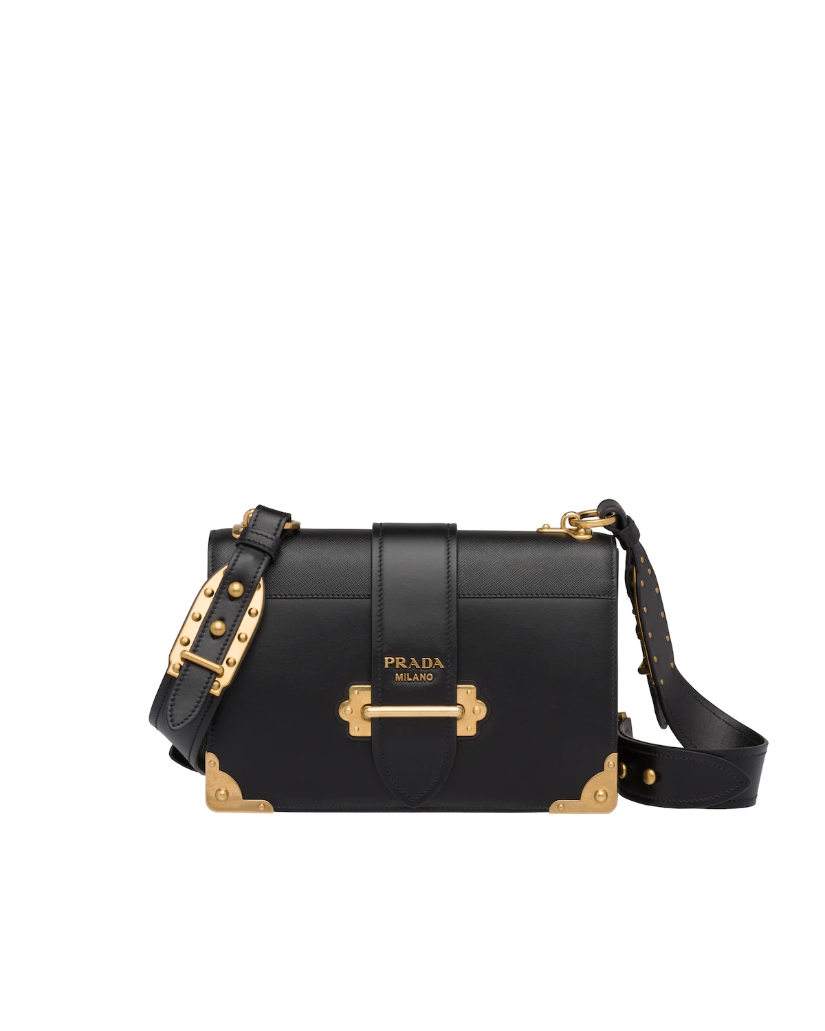 Prada Cahier Large leather bag - 1